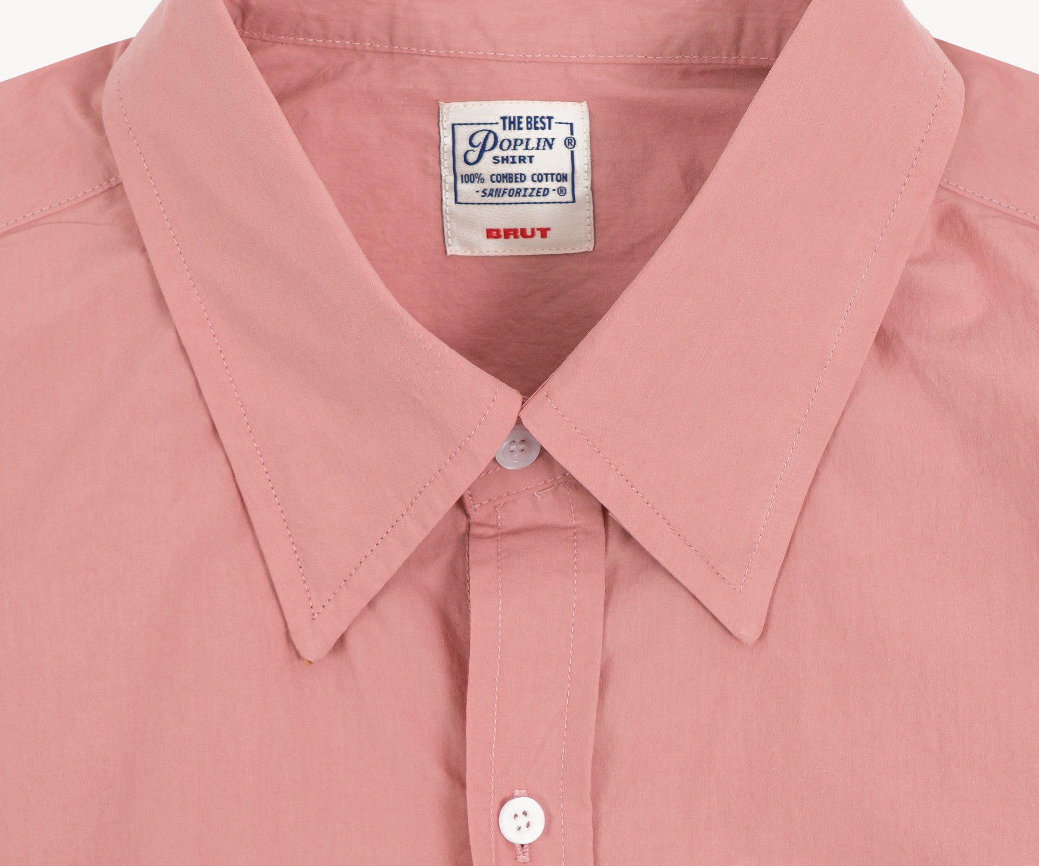 THE BEST POPLIN SHIRT Chemises XS / ROSE - BRUT Clothing