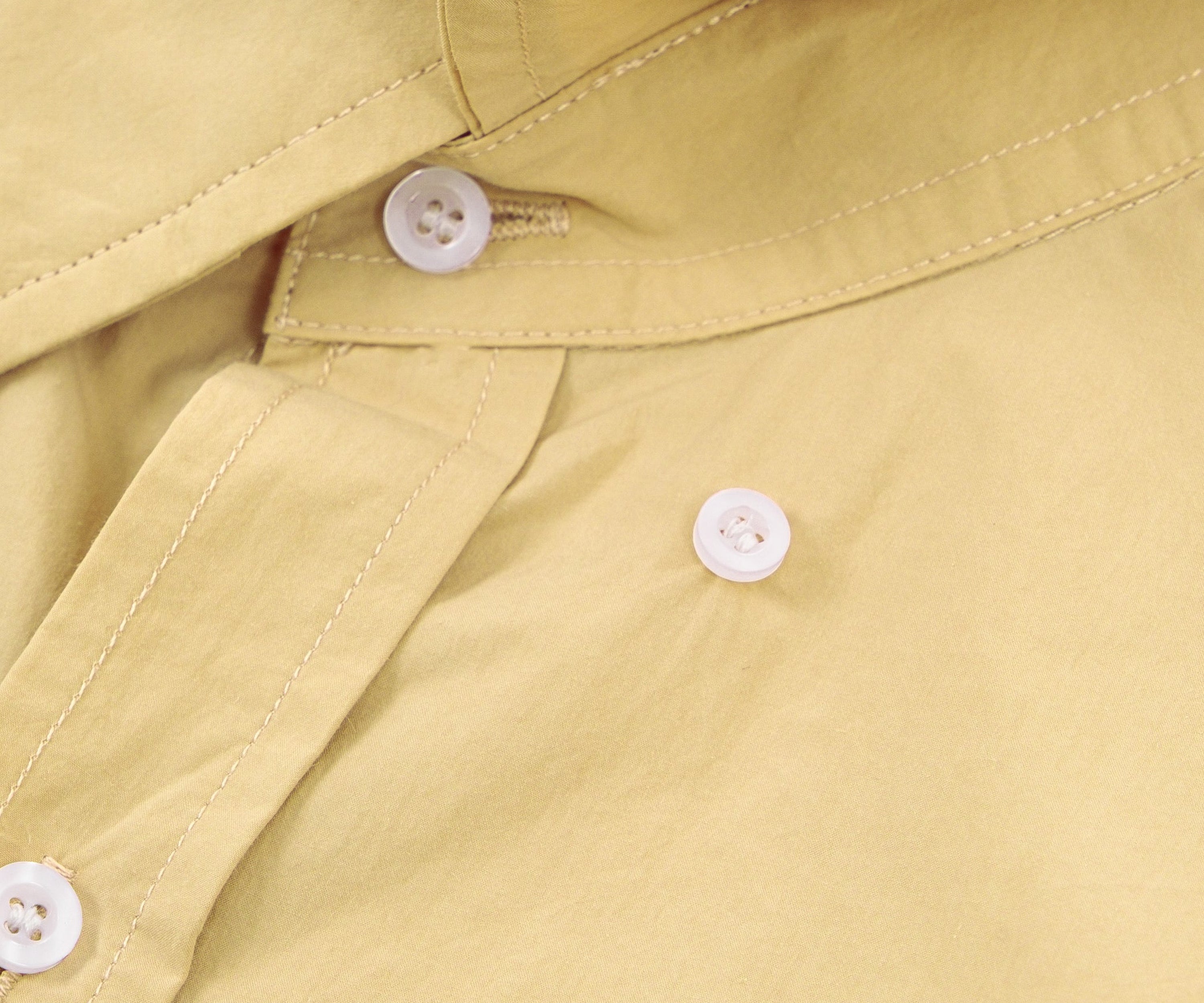 THE BEST POPLIN SHIRT Chemises XS / JAUNE - BRUT Clothing