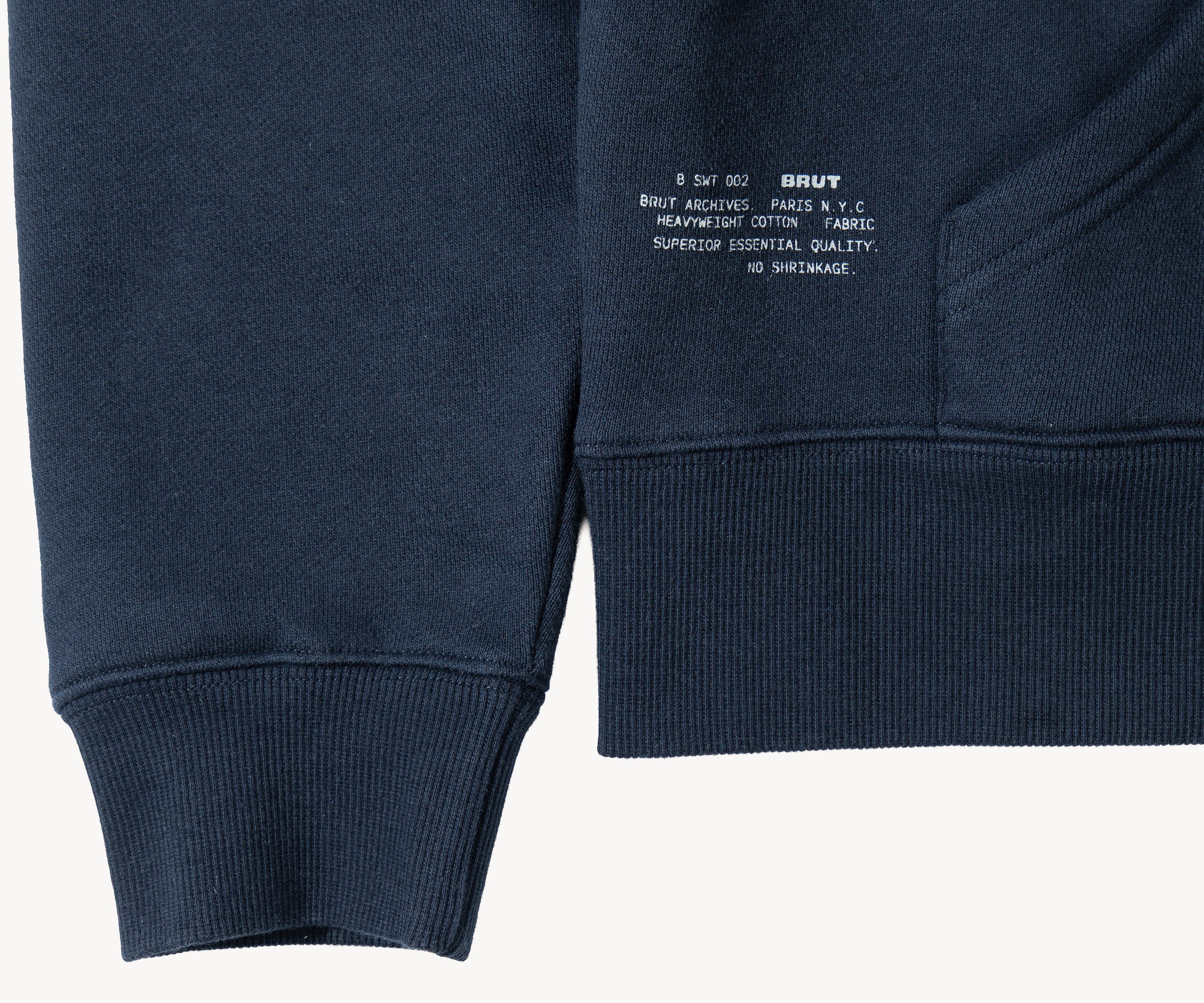 THE BEST SWEAT Sweatshirts X-SMALL / NAVY - BRUT Clothing