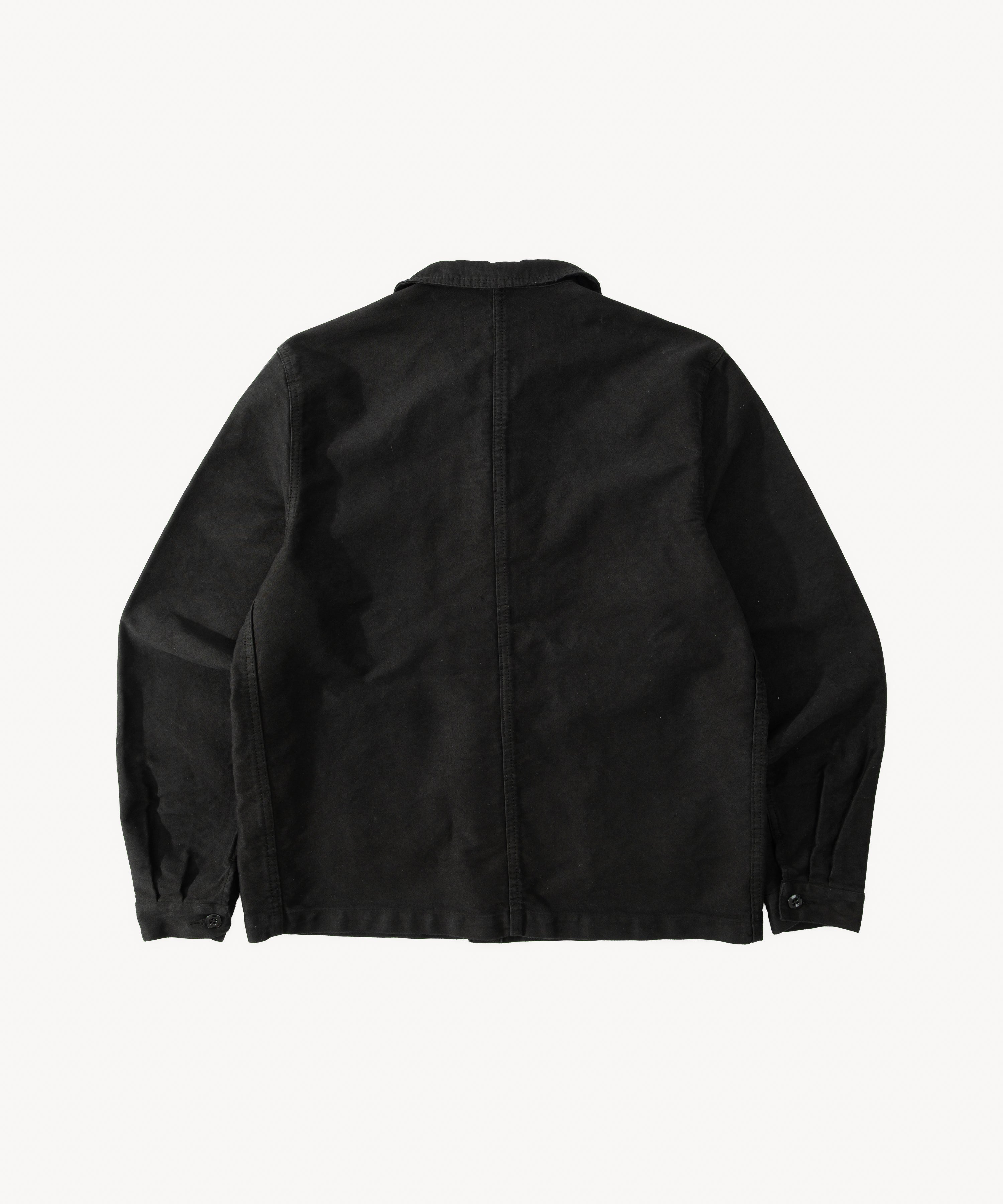 Rework Work Jacket Black Moleskin Military | BRUT – BRUT Clothing