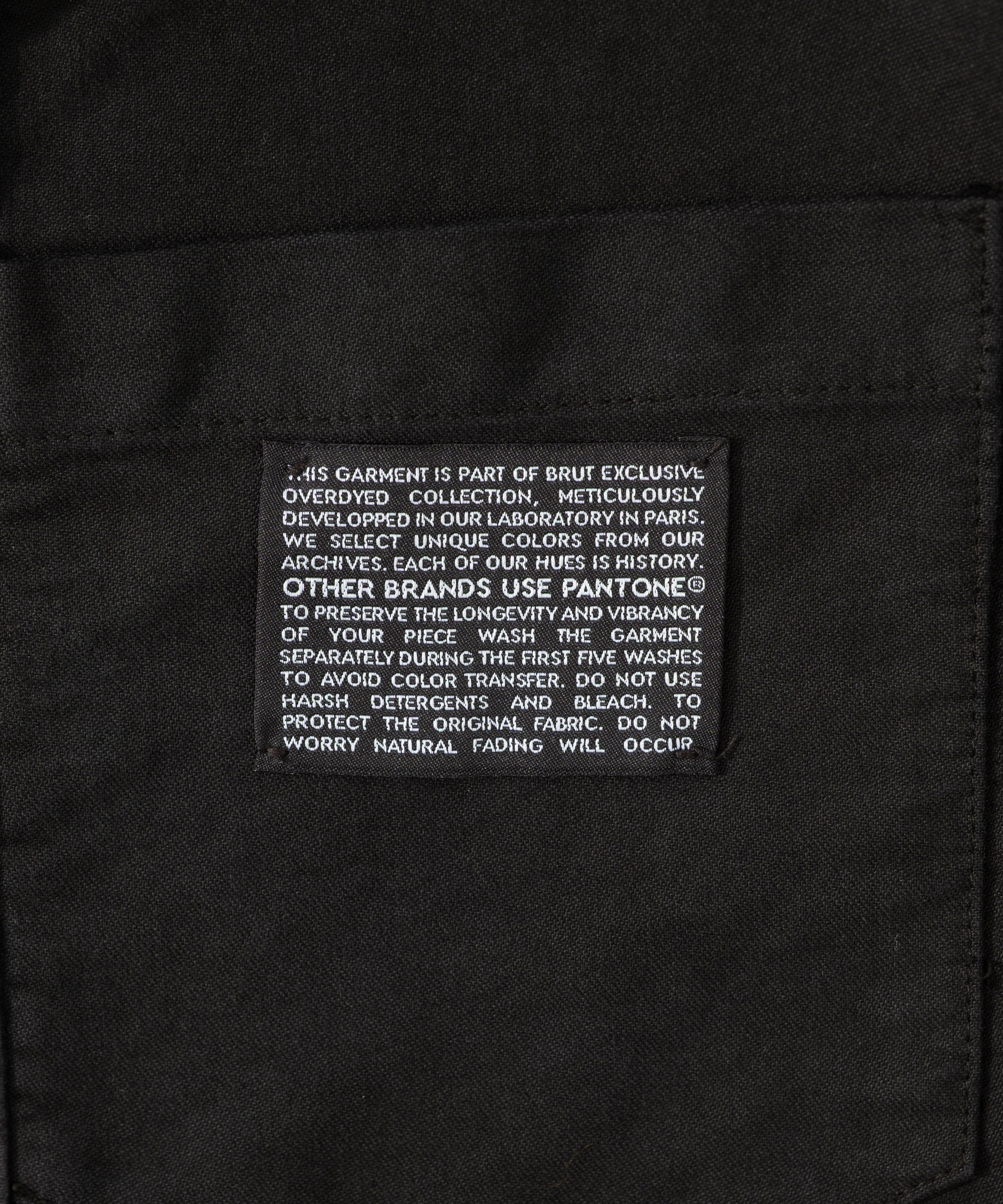 Rework Work Jacket Black Moleskin Military | BRUT – BRUT Clothing