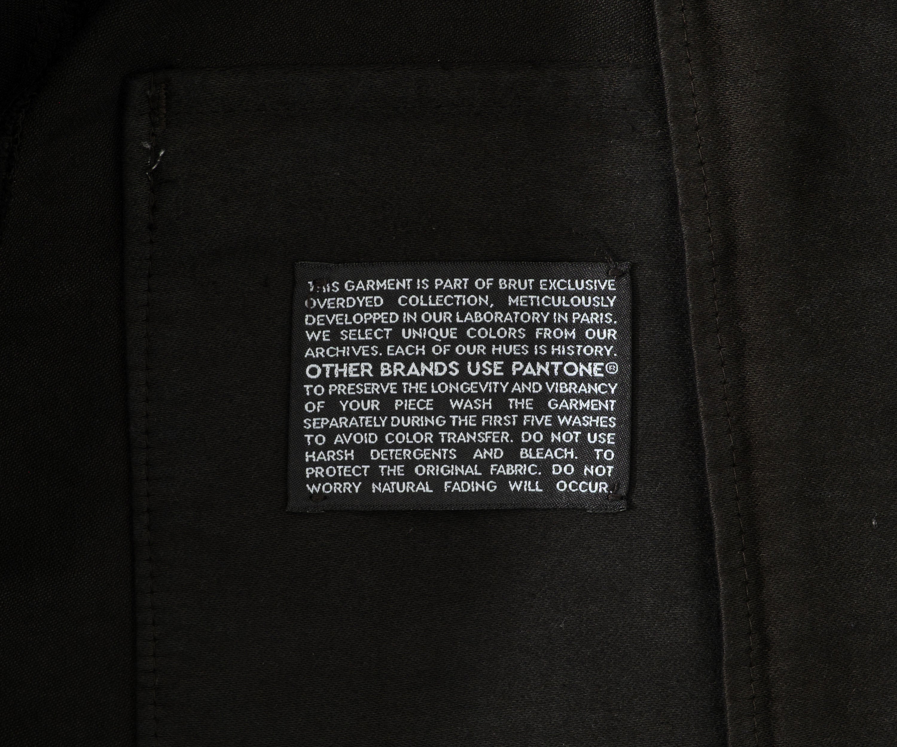 REWORK® SATCHEL JACKET SMALL / NOIR - BRUT Clothing