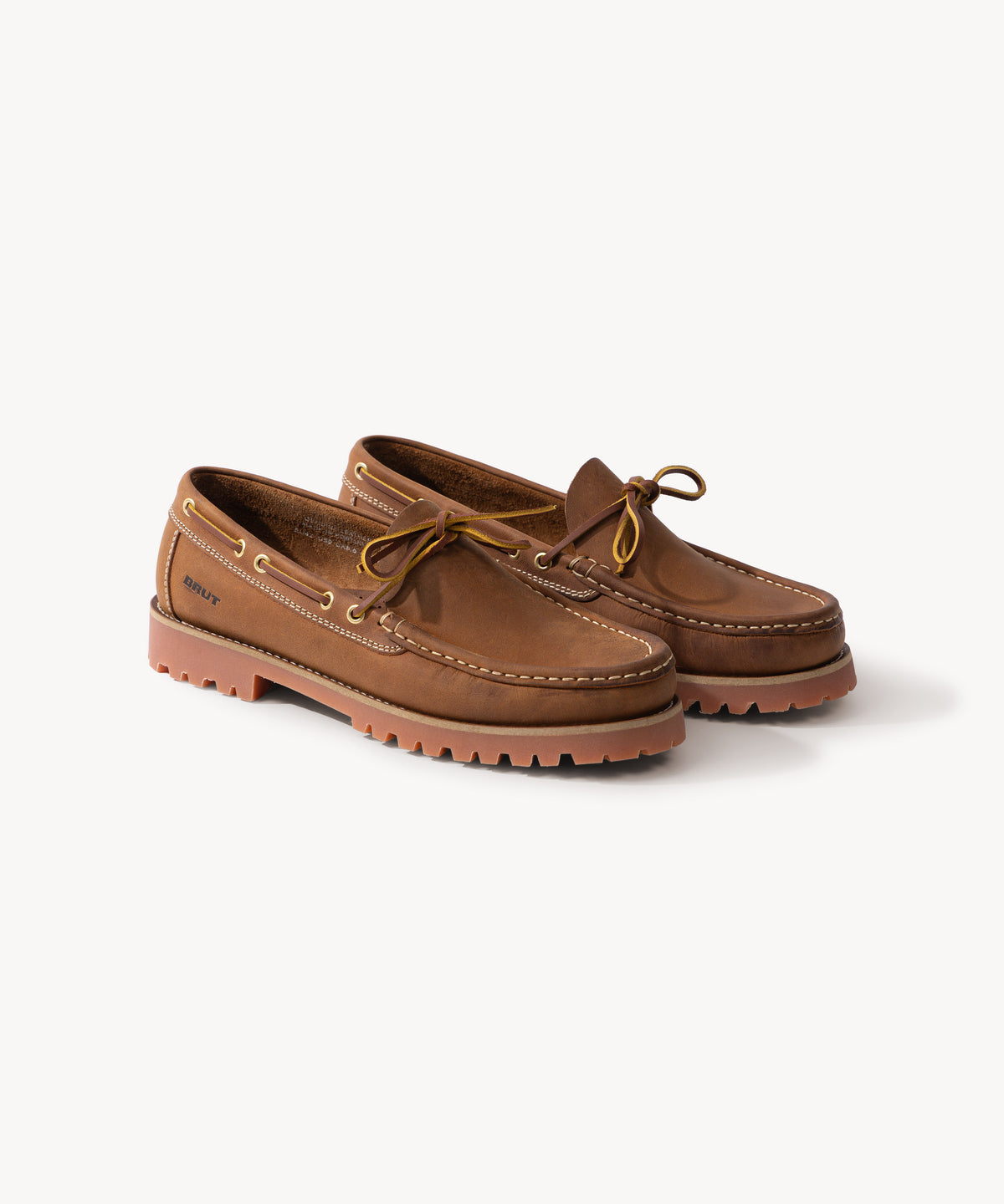 THE BOAT SHOES Socks and Shoes 39EU / 6.5US / BROWN - BRUT Clothing