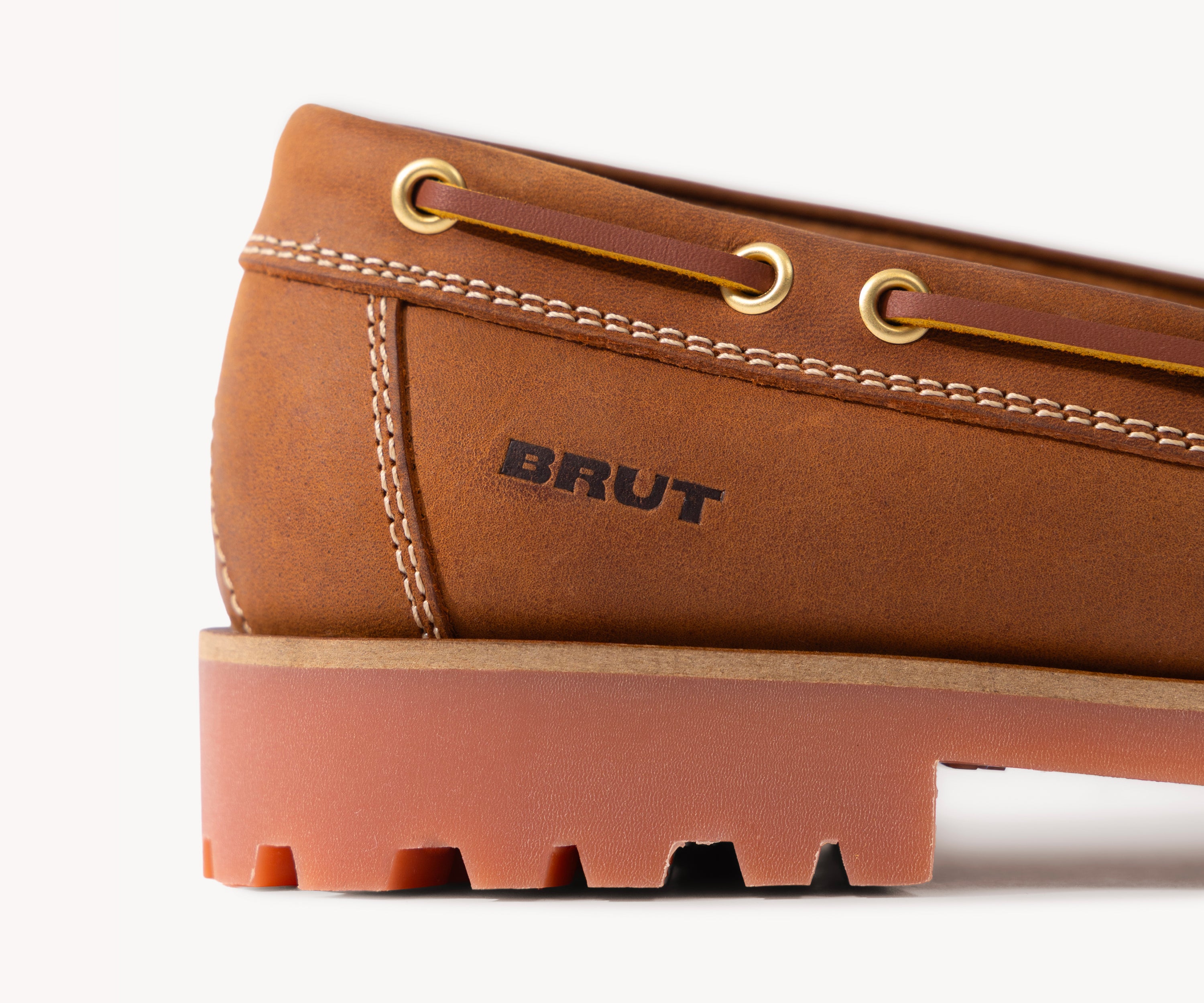 THE BOAT SHOES Socks and Shoes 39EU / 6.5US / BROWN - BRUT Clothing