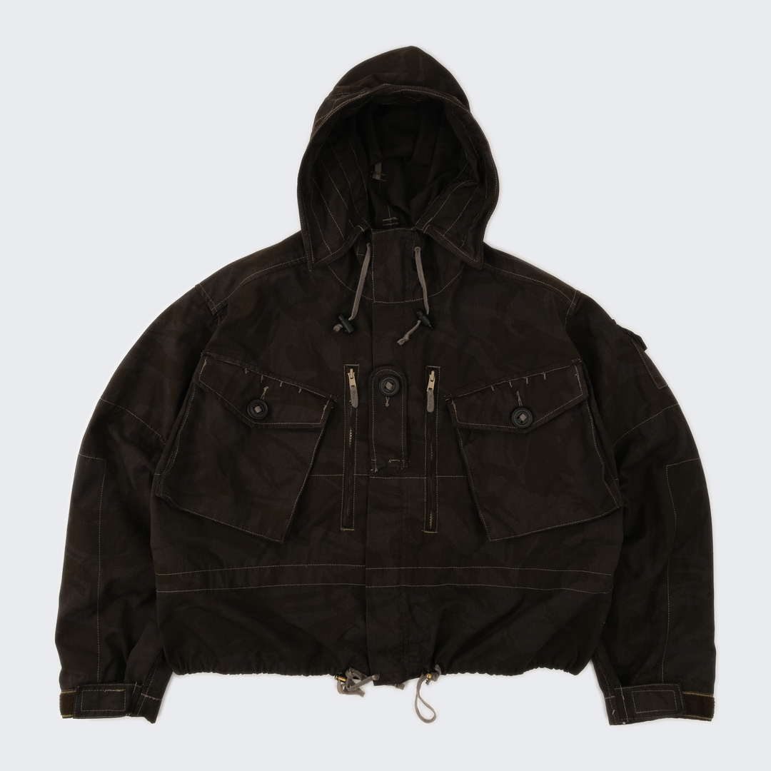 SEEALL RECONSTRUCTED MILITARY PARKA REWORK WINDPROOF SMOCK