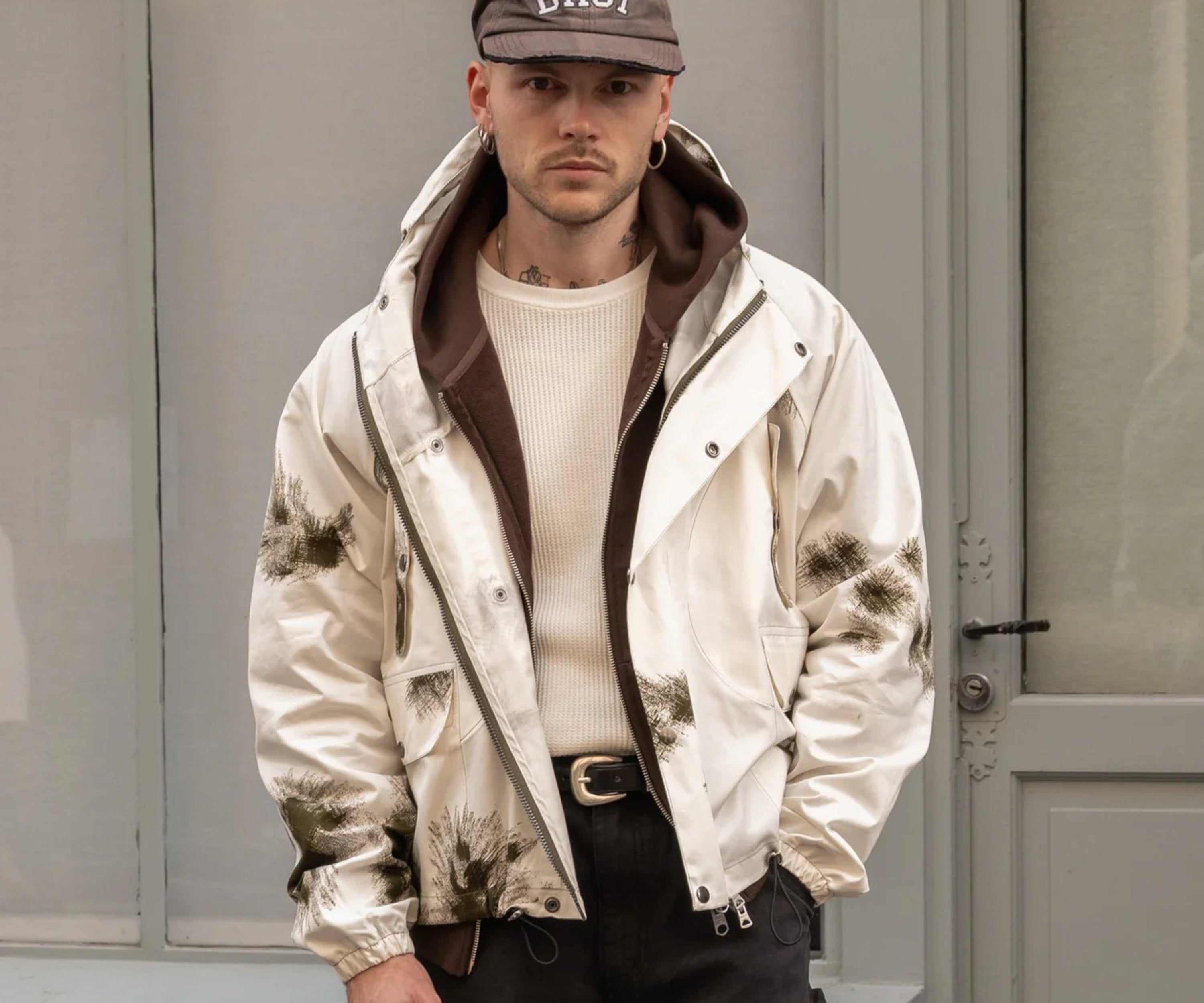 REWORK® WADER CAMO JACKET Coats & Jackets SMALL / SNOW WHITE CAMO - BRUT Clothing