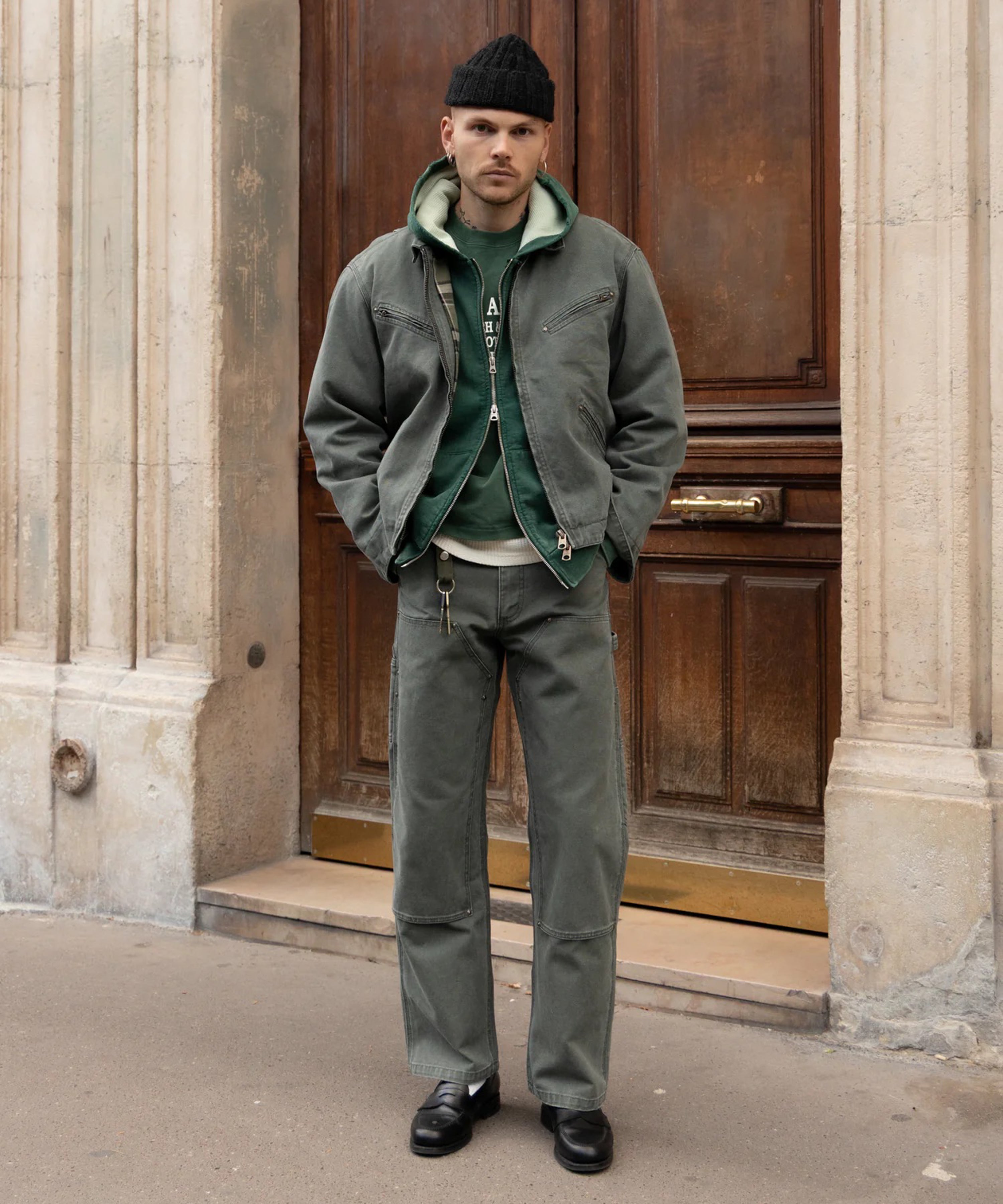 THE TILER PANTS - SLATE GREEN | BRUT Clothing