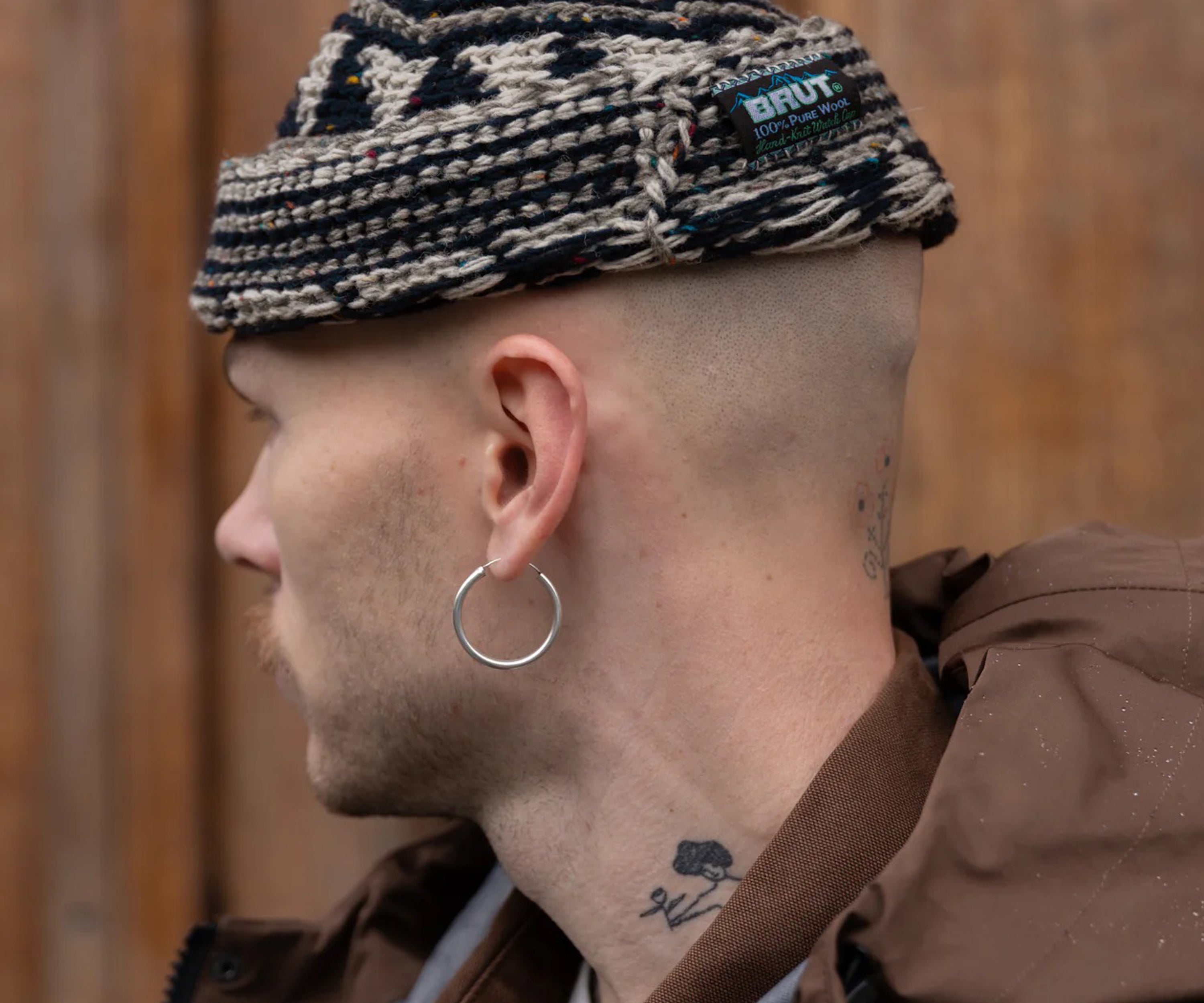 THE HAND-KNIT WATCH CAP Hats and Caps NAVY - BRUT Clothing