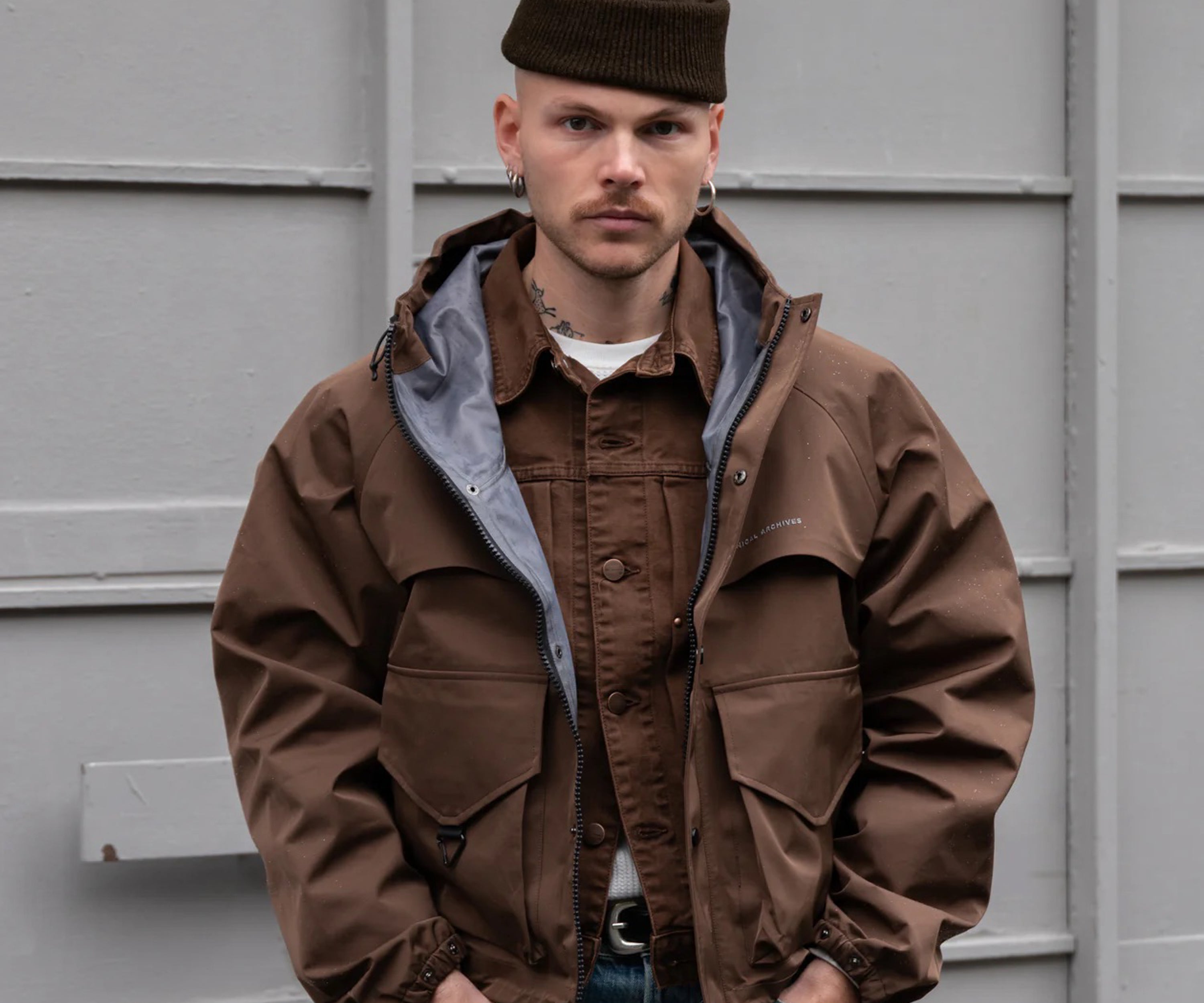 THE COMMANDO WATCH CAP Hats and Caps BROWN - BRUT Clothing