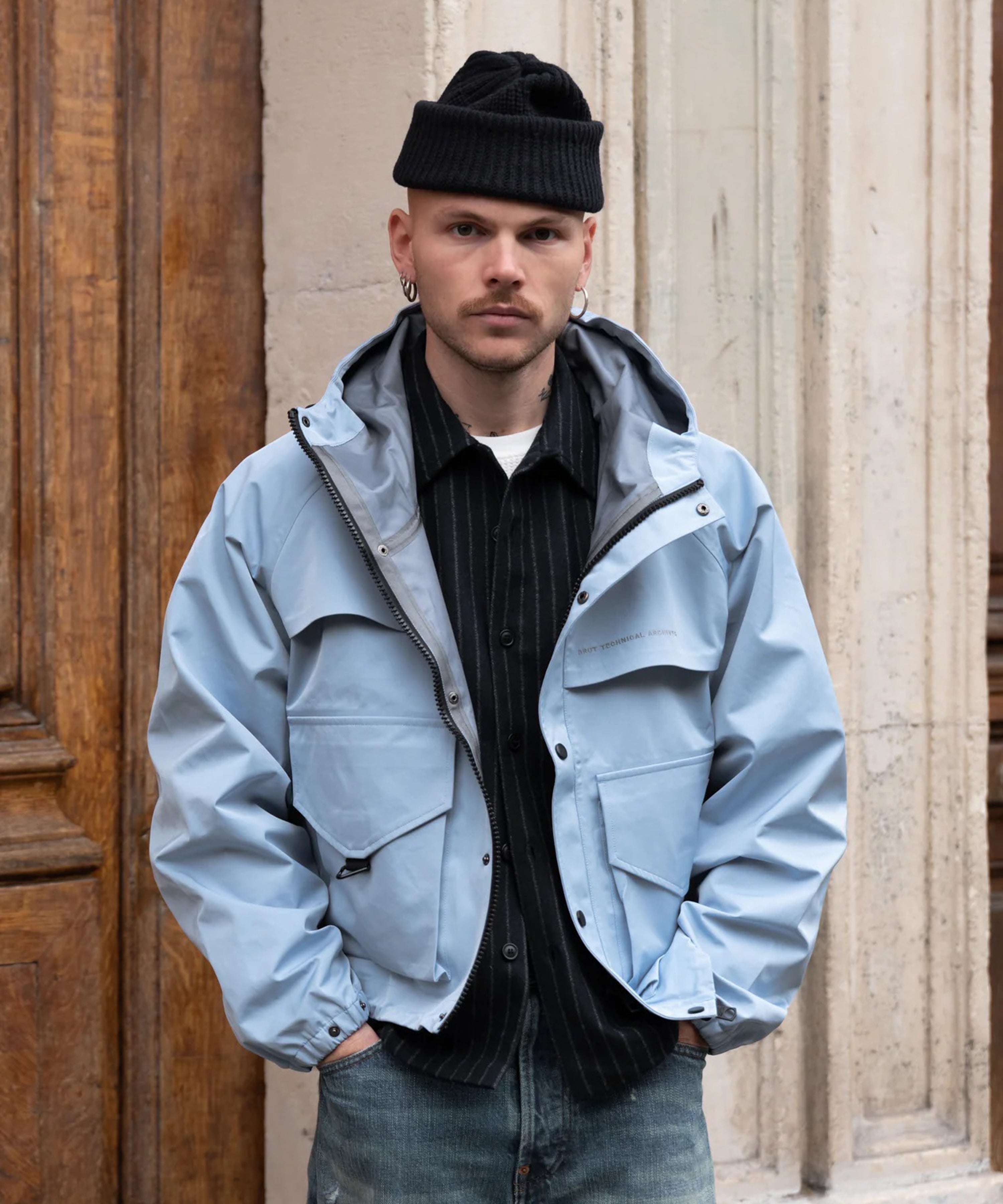 THE FISHERMAN HAT - NAVY | BRUT PARIS 3 | Worldwide shipping