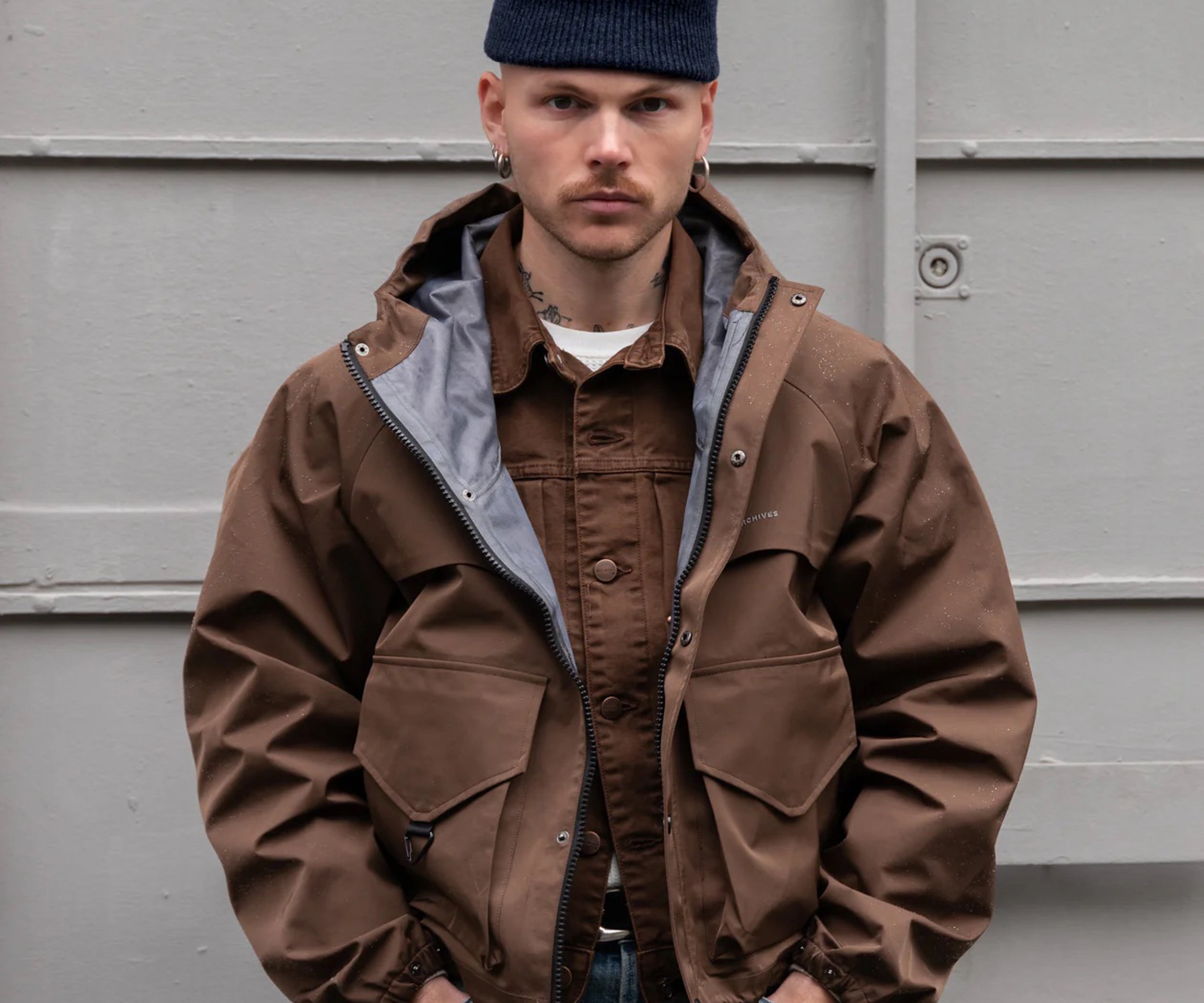 THE COMMANDO WATCH CAP Hats and Caps OXFORD BLUE - BRUT Clothing