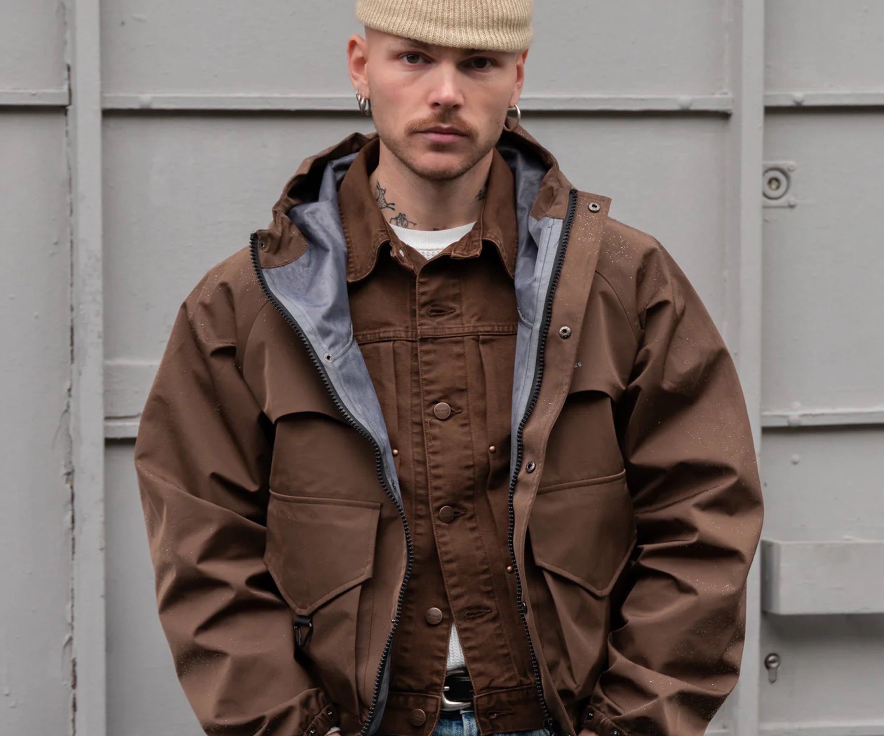 THE COMMANDO WATCH CAP Hats and Caps CREAM - BRUT Clothing