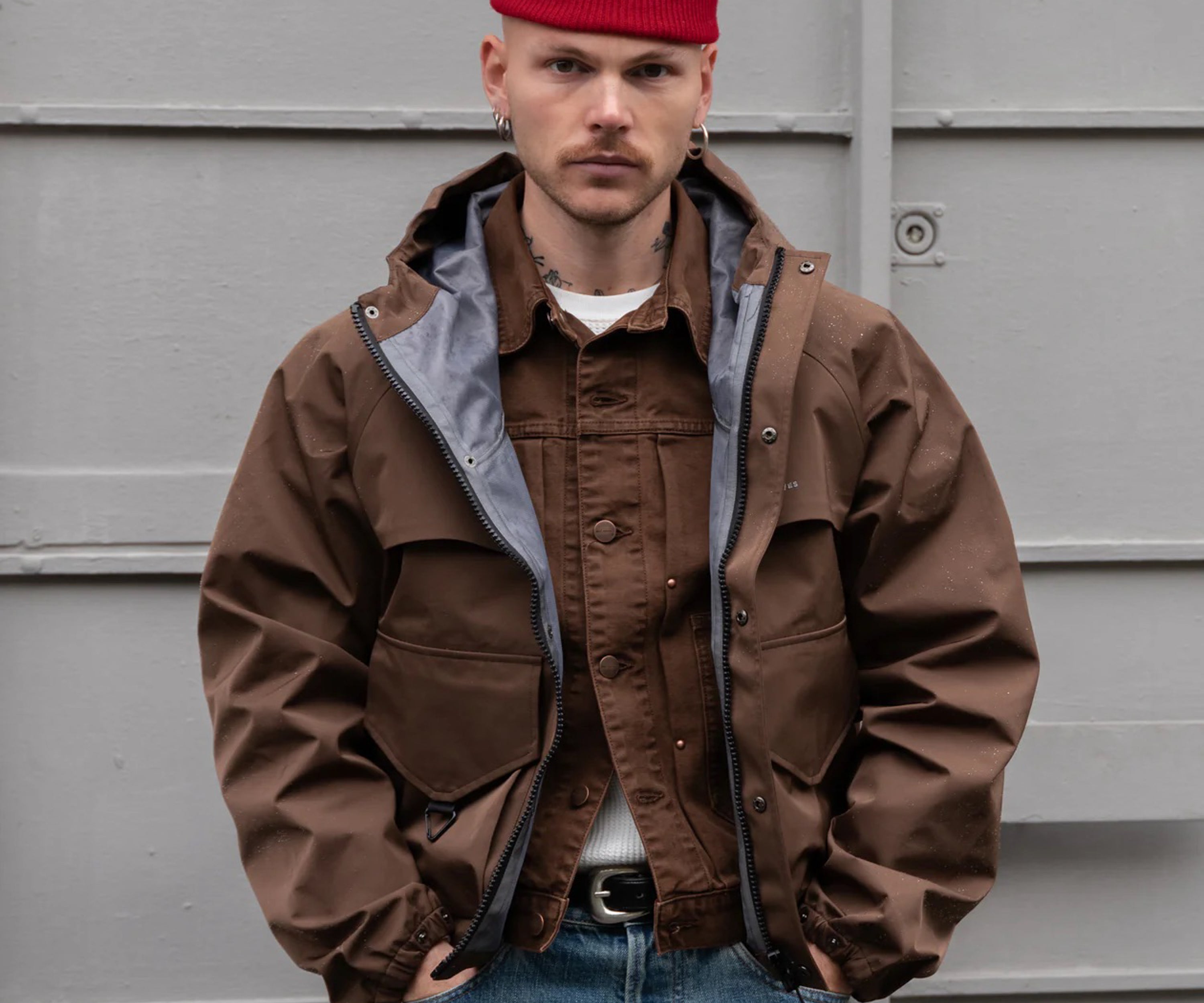 THE COMMANDO WATCH CAP Hats and Caps RED - BRUT Clothing