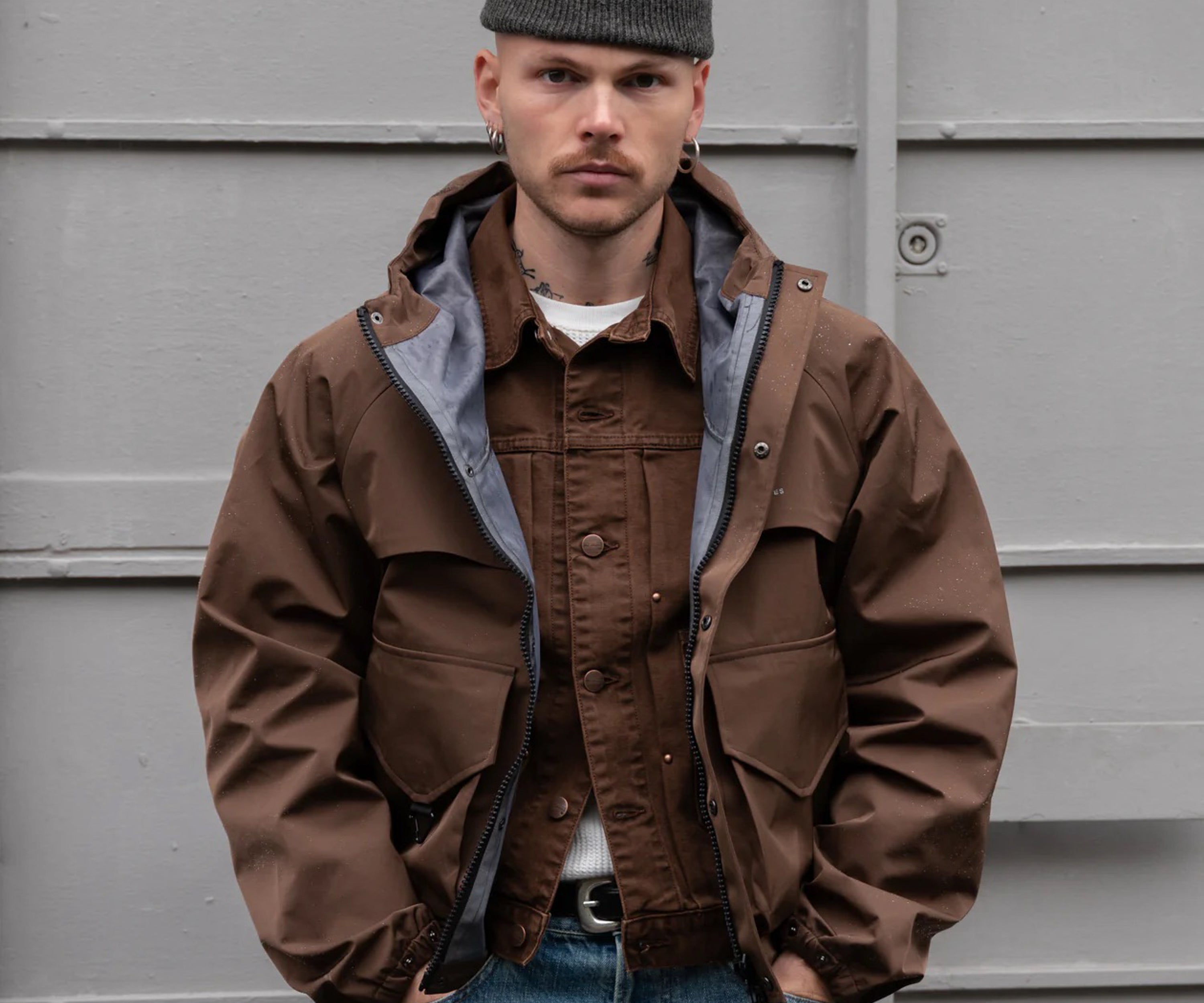 THE COMMANDO WATCH CAP Hats and Caps DARK HEATHER GREY - BRUT Clothing