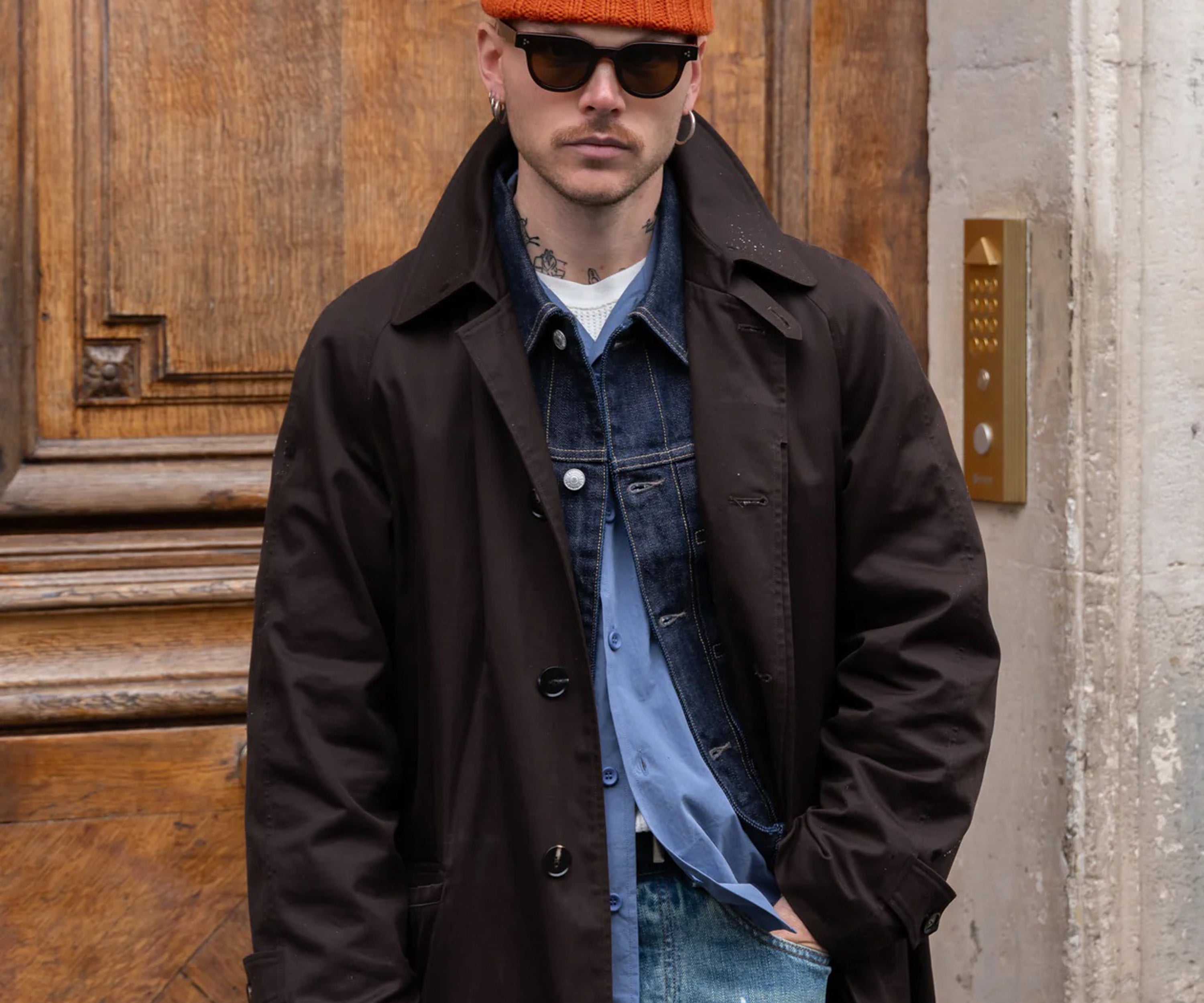 THE HEAVY WATCH CAP Chapeaux et casquettes ORANGE - BRUT Clothing