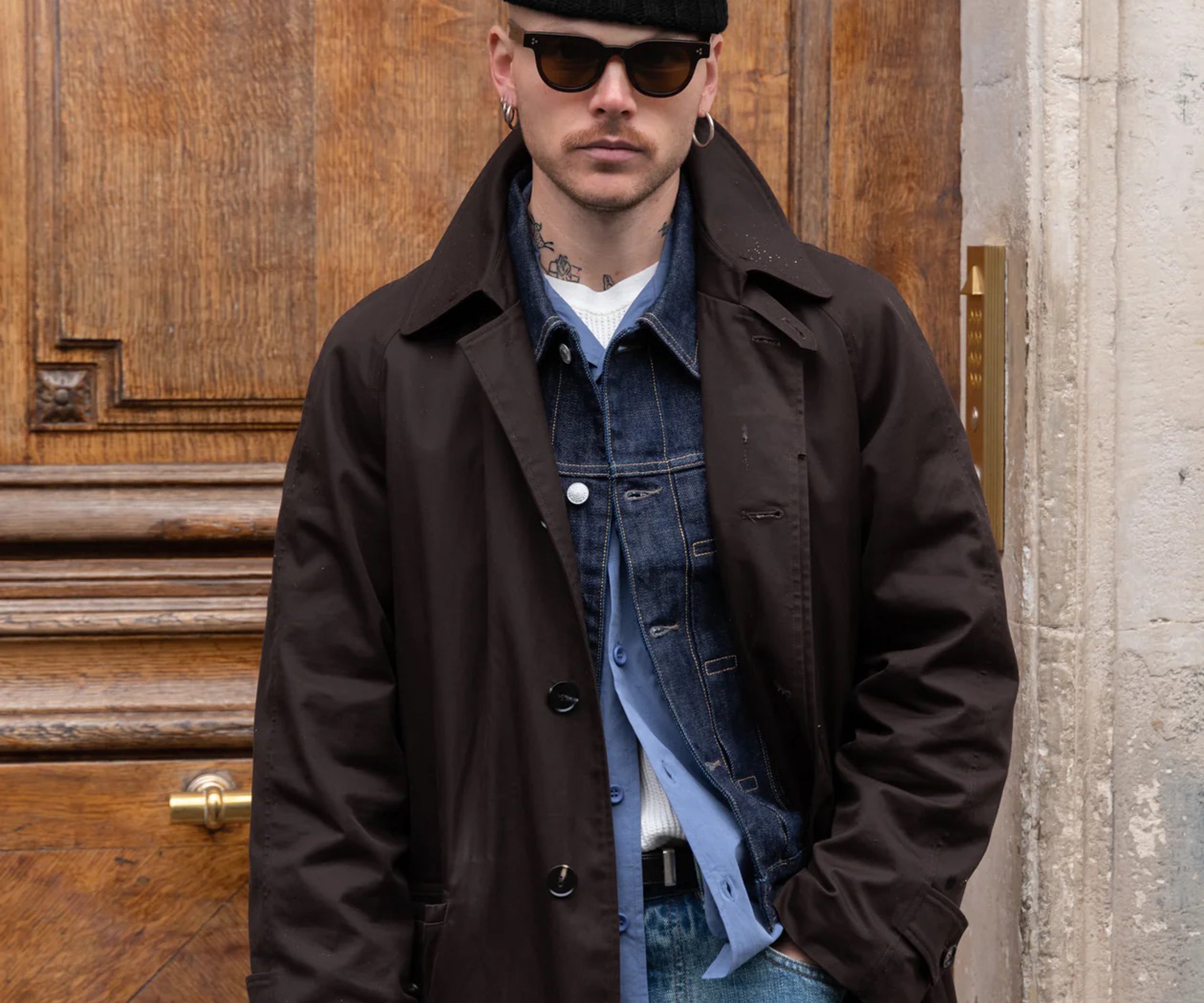 THE HEAVY WATCH CAP Bonnets et casquettes NOIR - BRUT Clothing