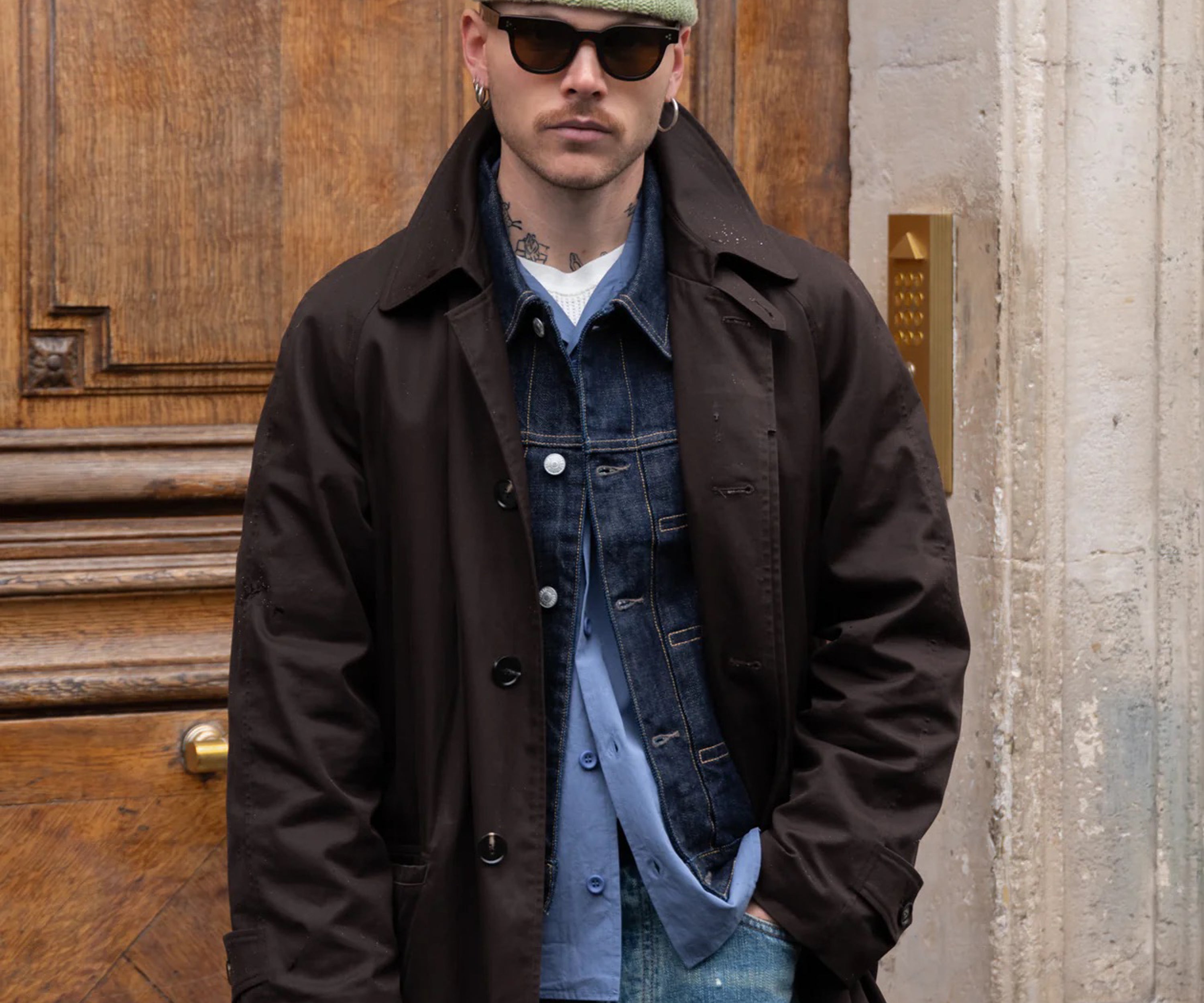 THE HEAVY WATCH CAP Chapeaux et casquettes VERT CLAIR - BRUT Clothing