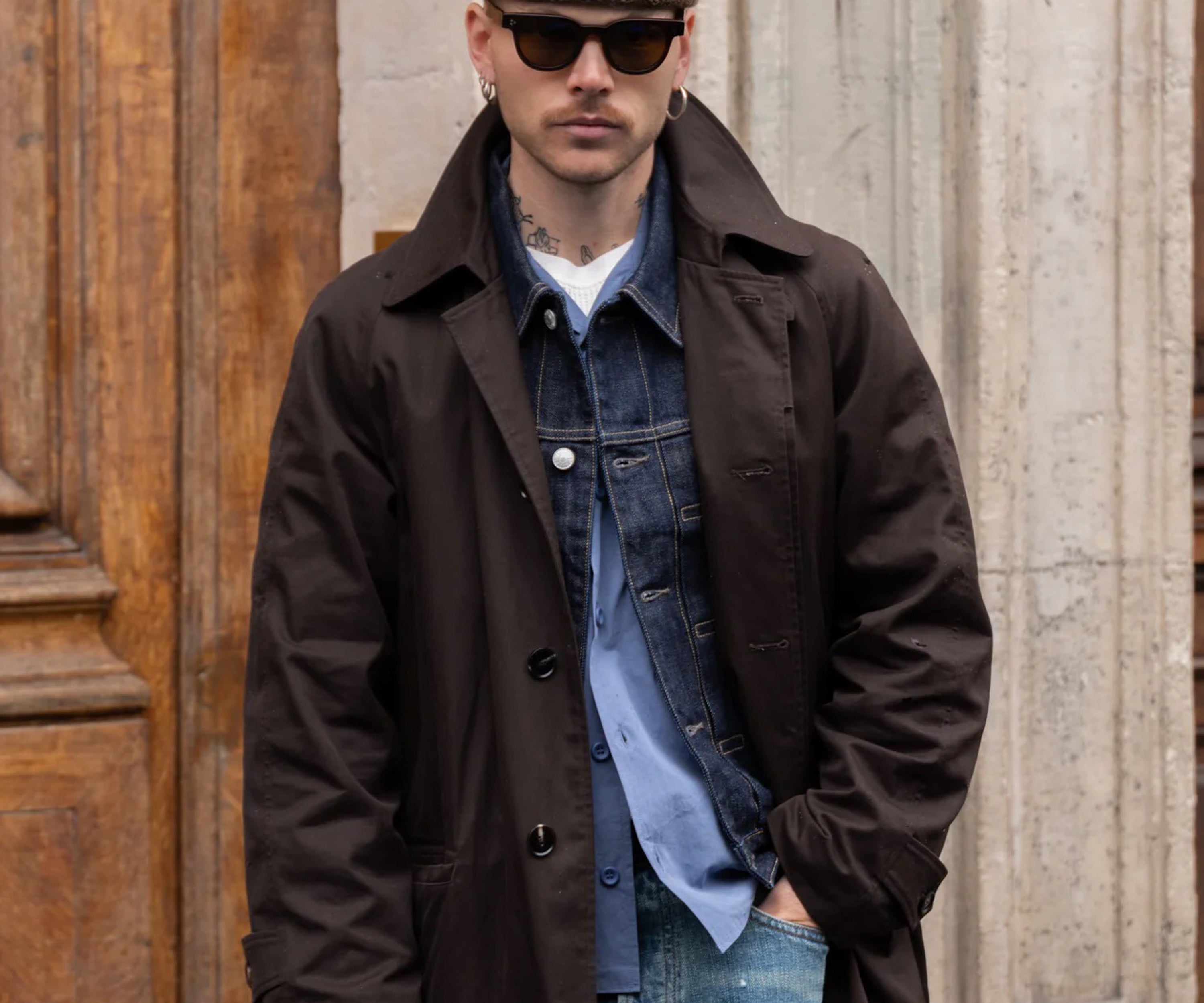 THE HEAVY WATCH CAP Chapeaux et casquettes MARRON - BRUT Clothing