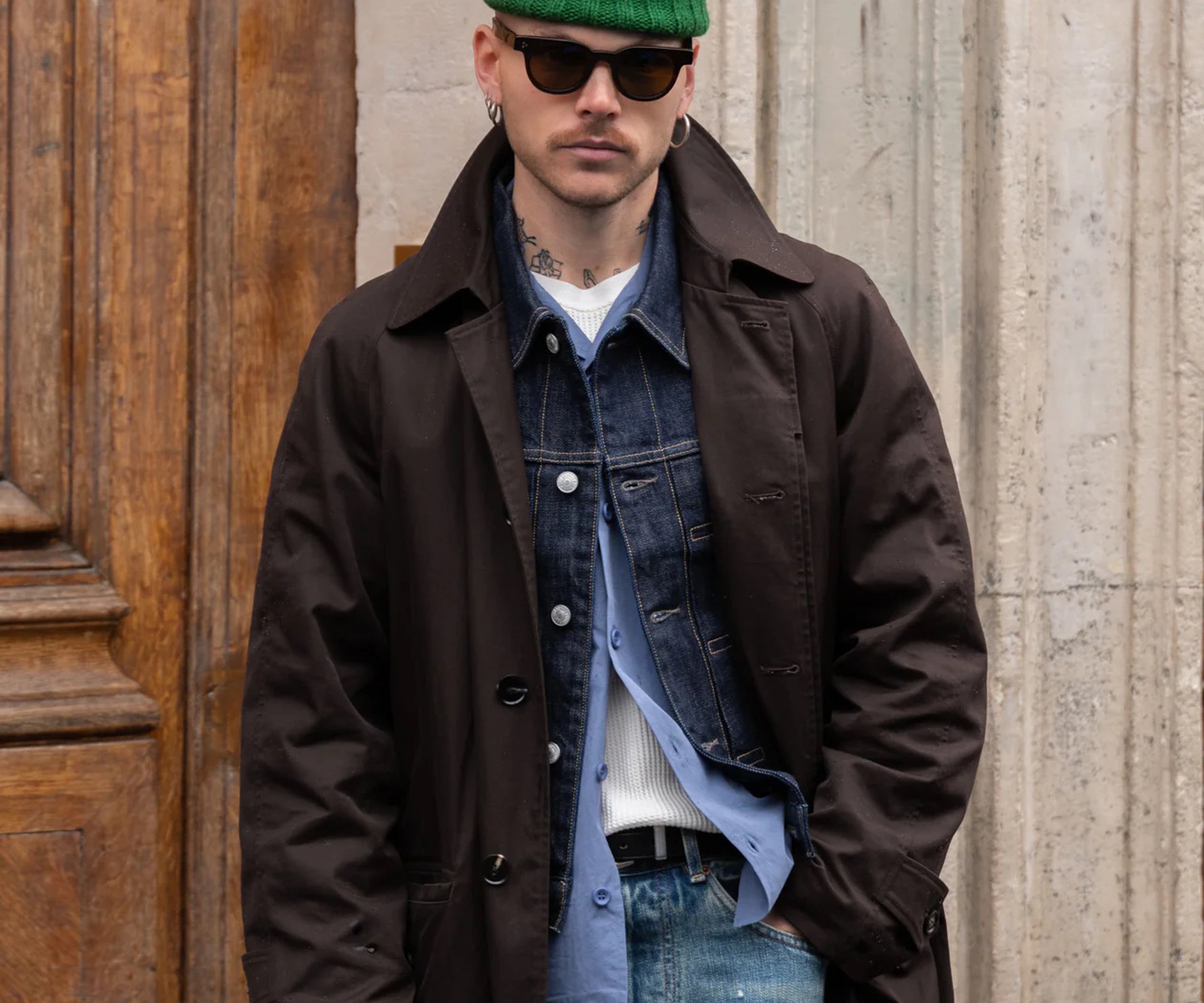 THE HEAVY WATCH CAP Chapeaux et casquettes VERT - BRUT Clothing