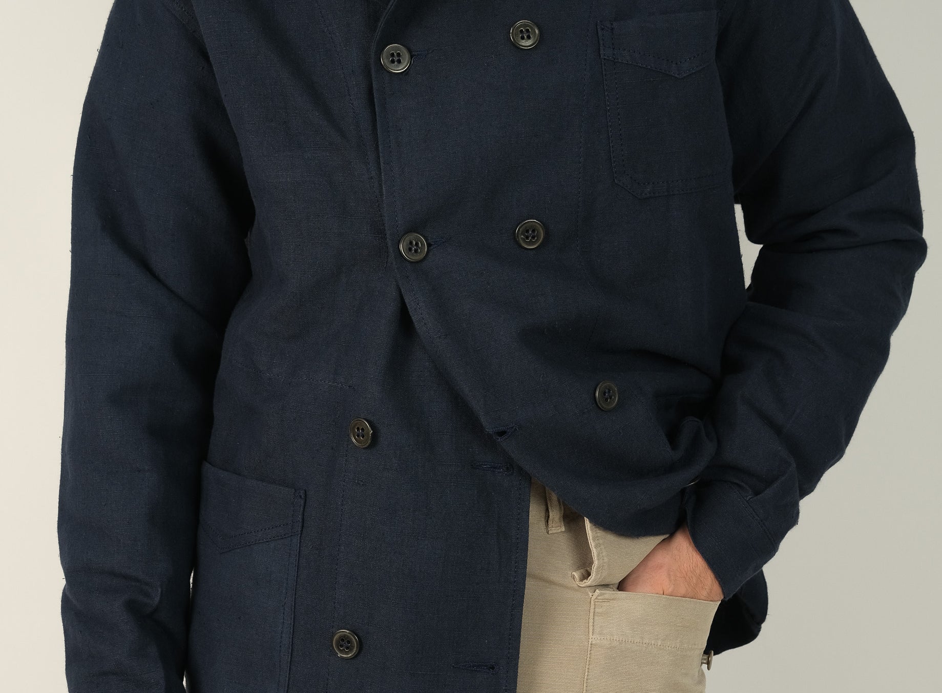 THE SCULPTOR JACKET - NAVY - Design from our archives – BRUT Clothing