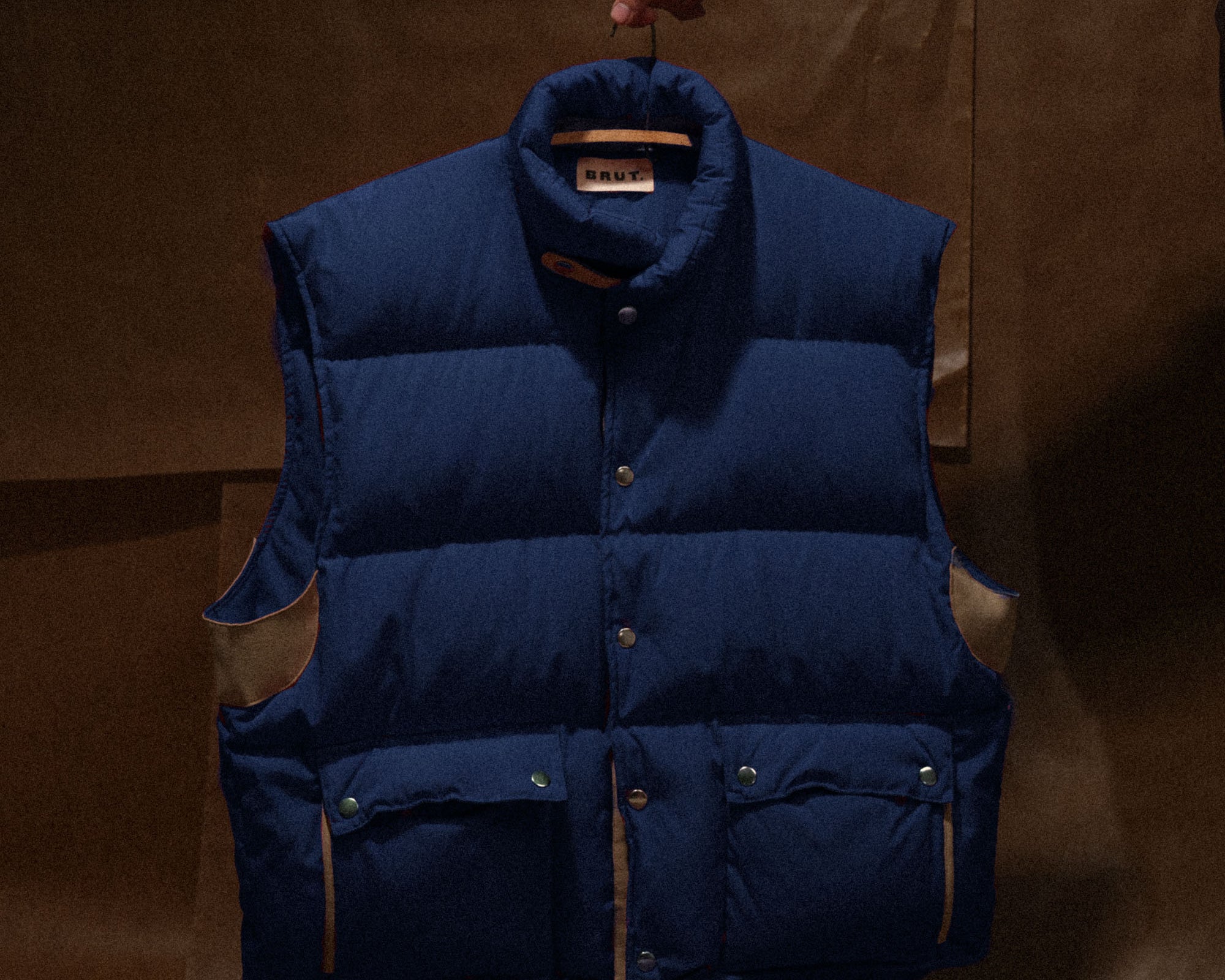 THE BEST DOWN VEST BRUT Clothing
