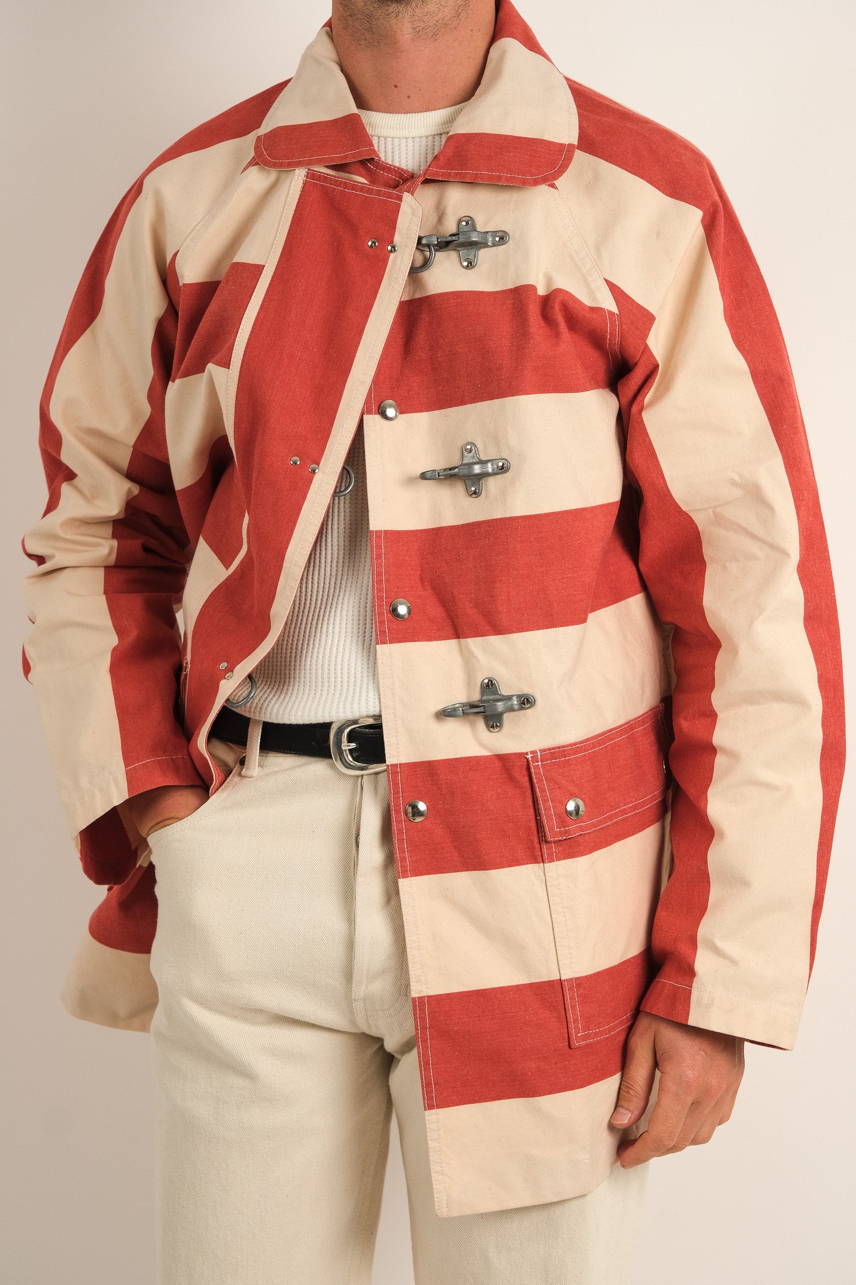 BRUT Striped Hook Men's coat | BRUT Vintage Shop | Worldwide ...