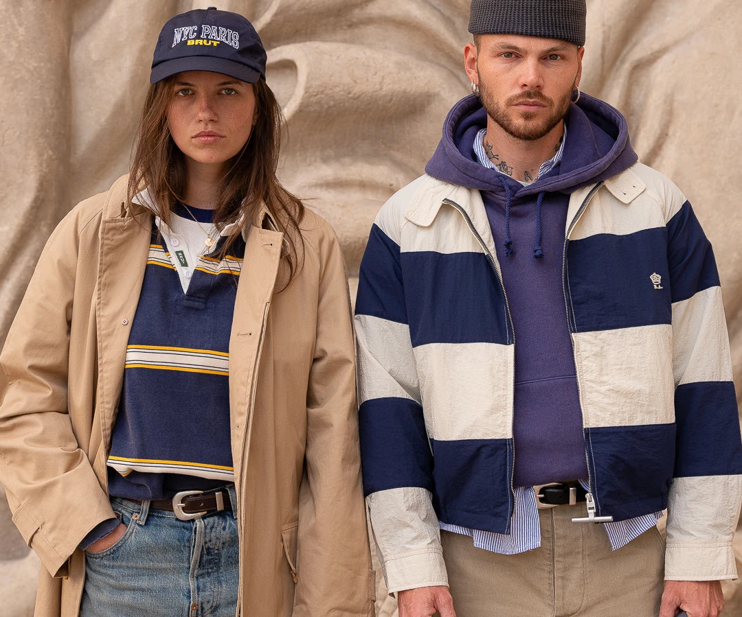 CASQUETTE VARSITY EN NYLON Taille unique / Bleu marine - BRUT Clothing