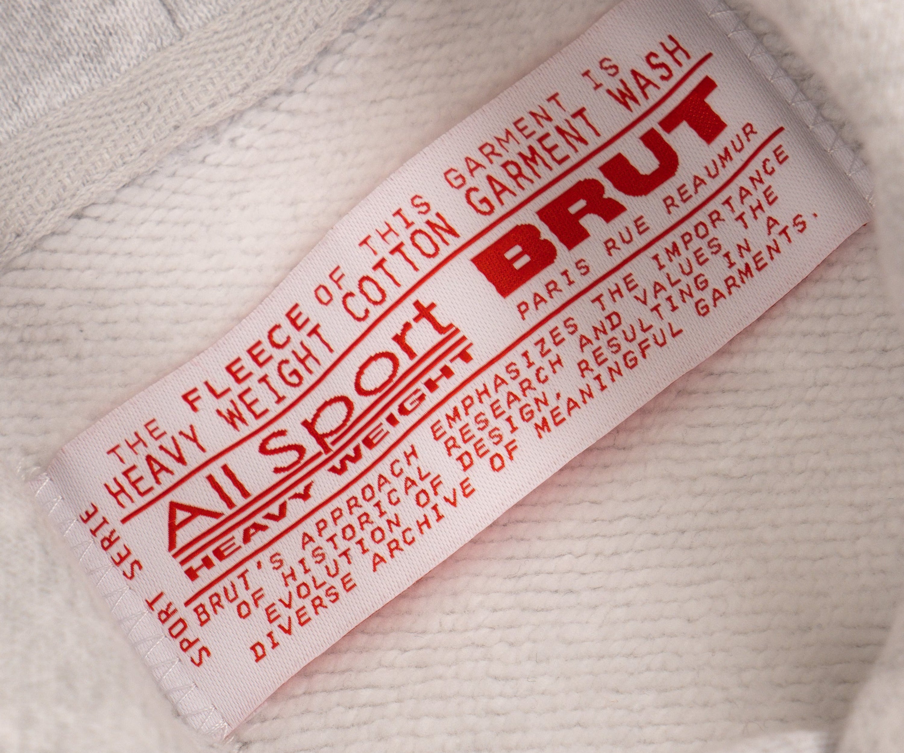 THE BEST SWEAT Sweatshirts X-SMALL / HEATHER GREY - BRUT Clothing