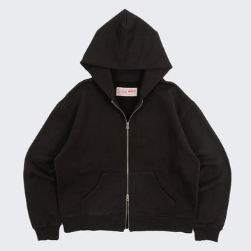 THE ZIP SWEAT - BLACK | BRUT Vintage Shop | Worldwide shipping 
