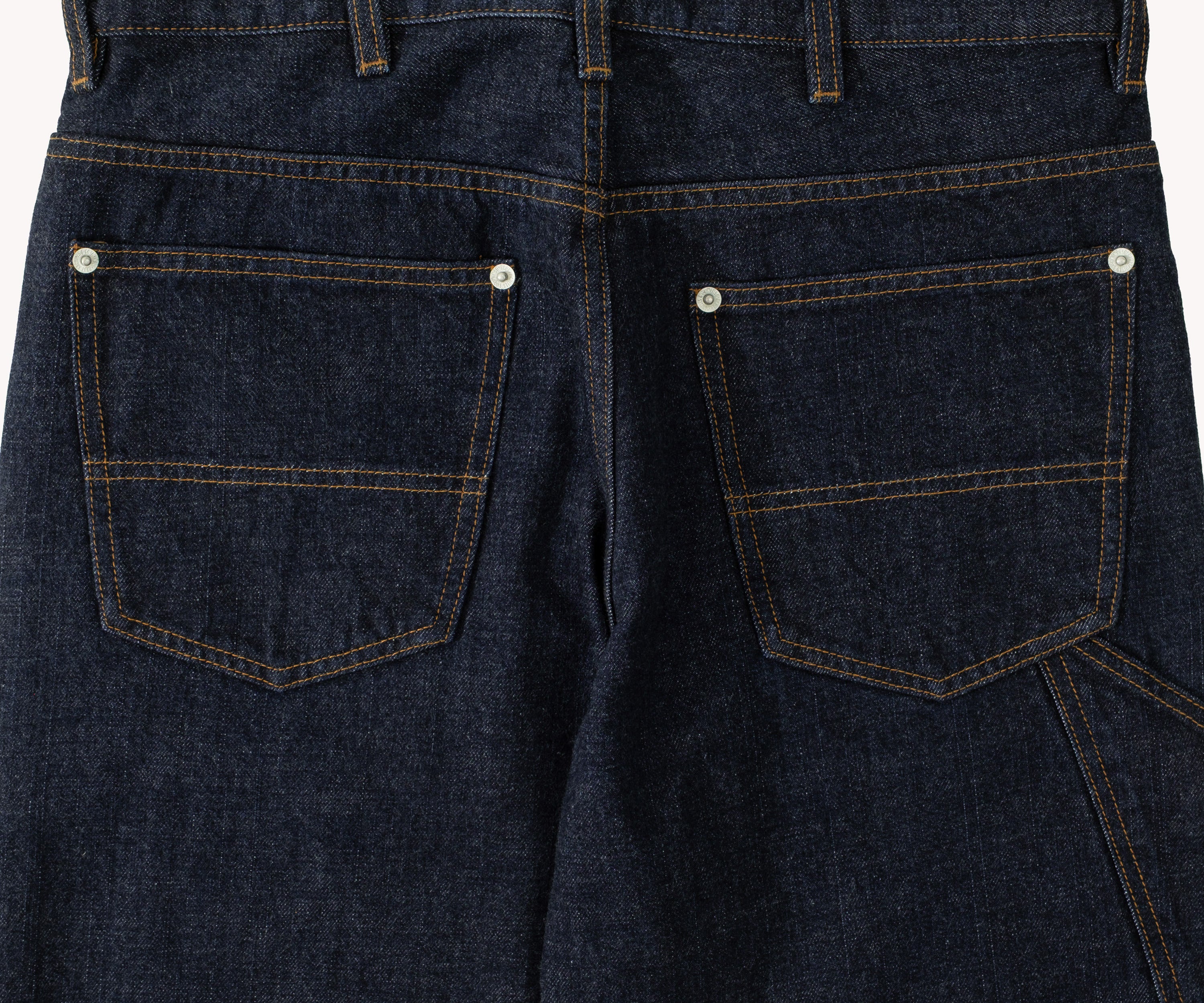 THE CARPENTER PANTS Taille US 26 / FR 36 / INDIGO BRUT - BRUT Clothing
