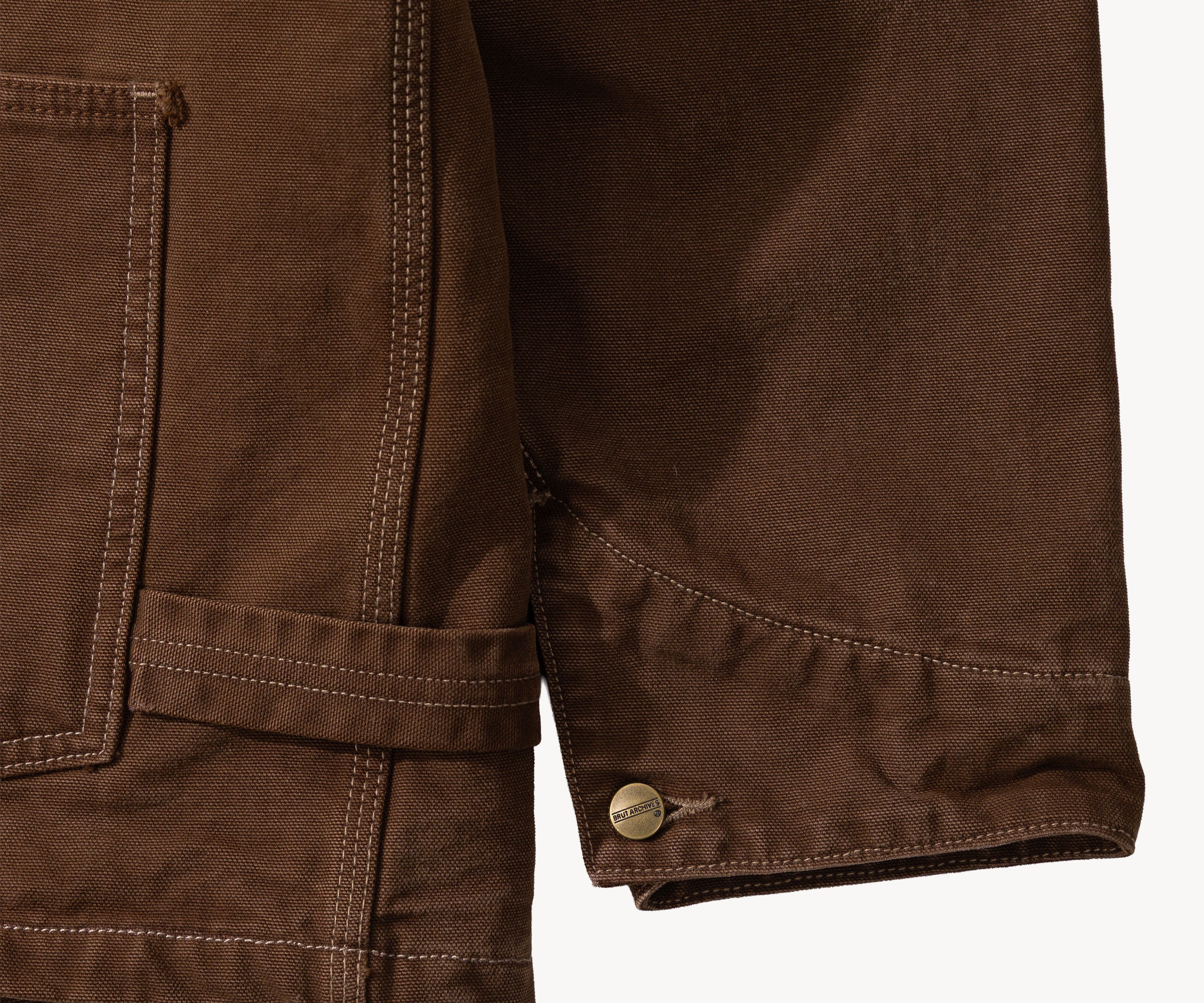 THE CHORE JACKET Manteaux et vestes XS / MARRON - BRUT Clothing