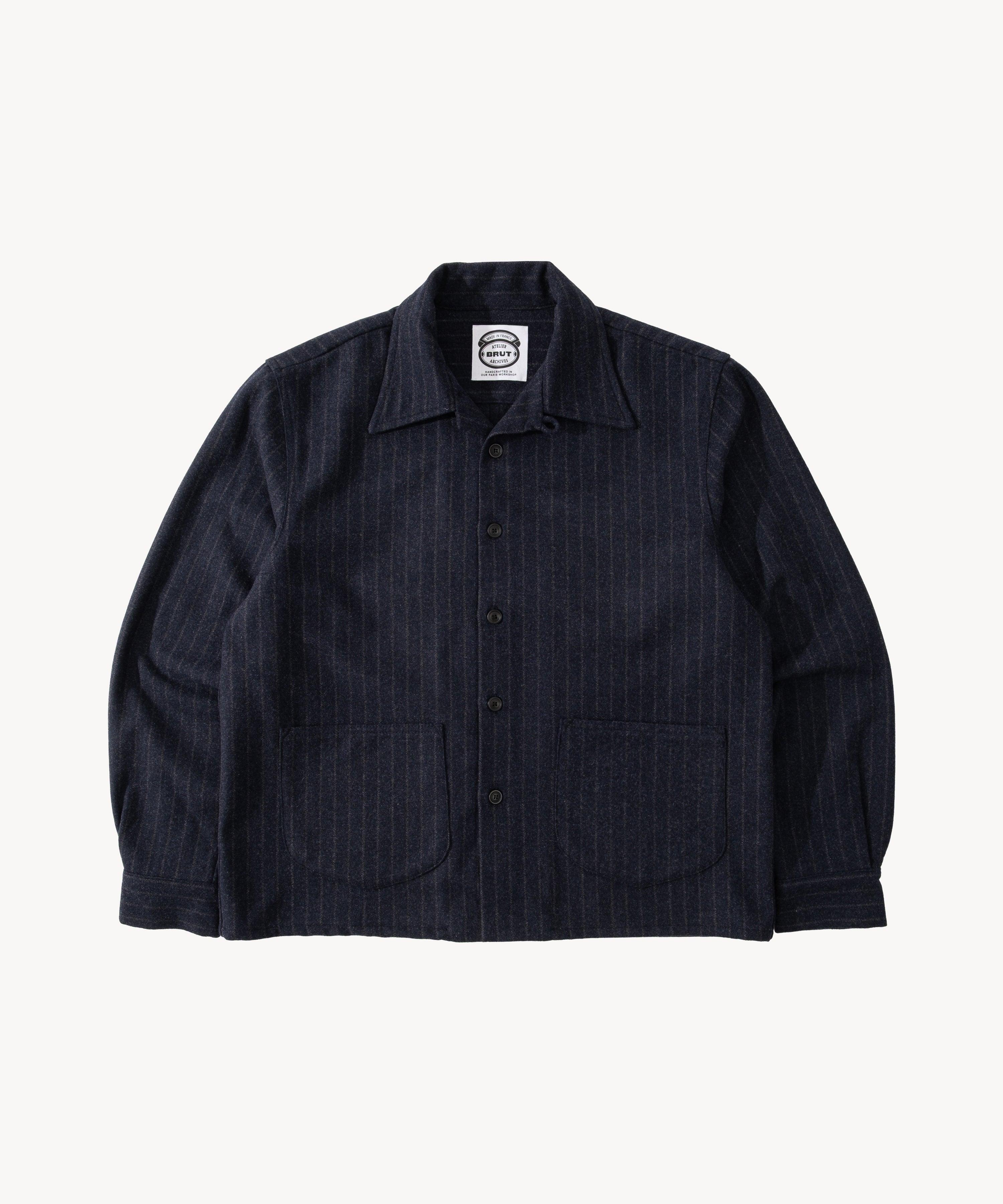 THE TAILORED COQUETTE SHIRT - FADED STRIPE | BRUT Clothing