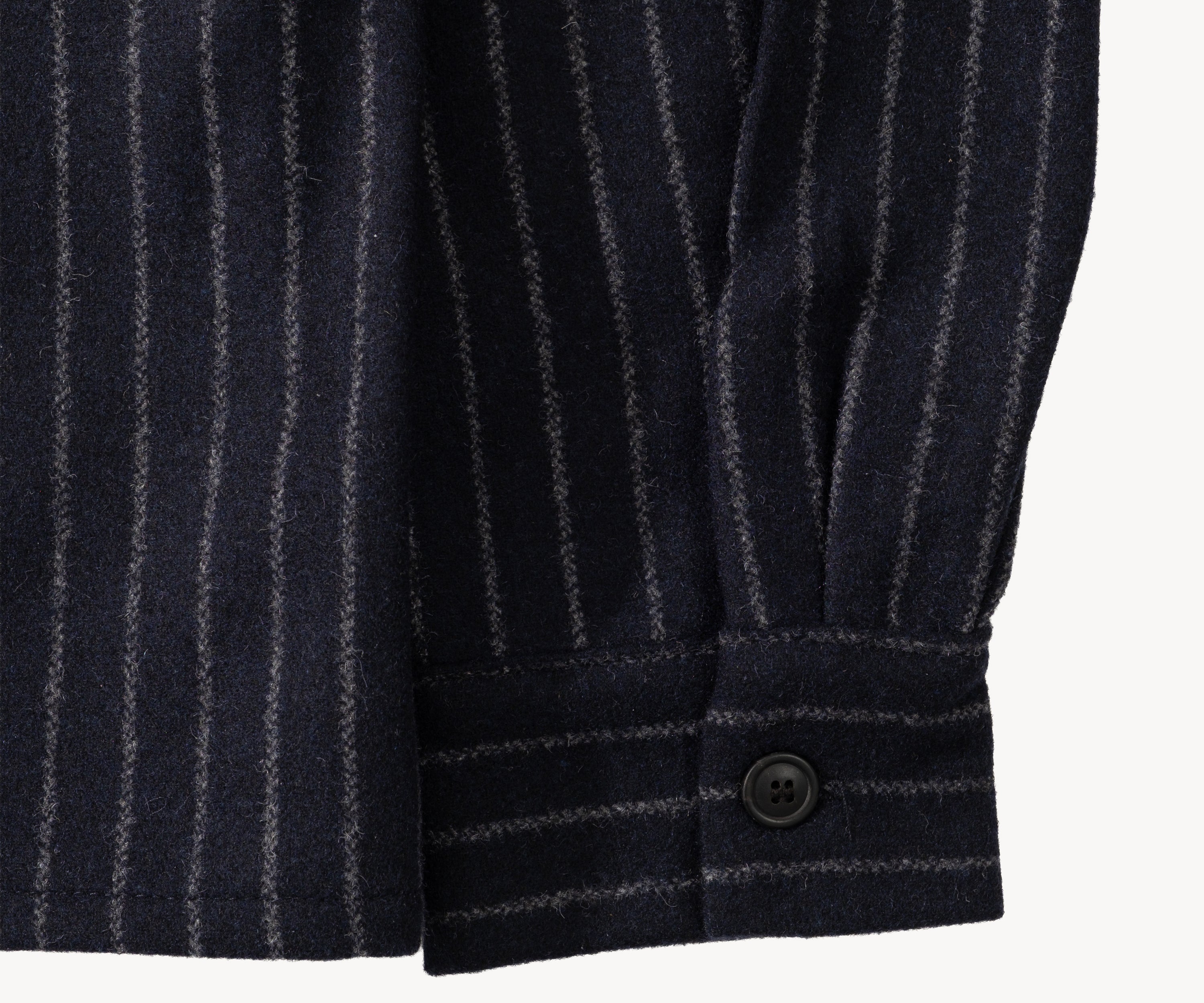 THE TAILORED COQUETTE SHIRT Chemises XS / À RAYURES - BRUT Clothing