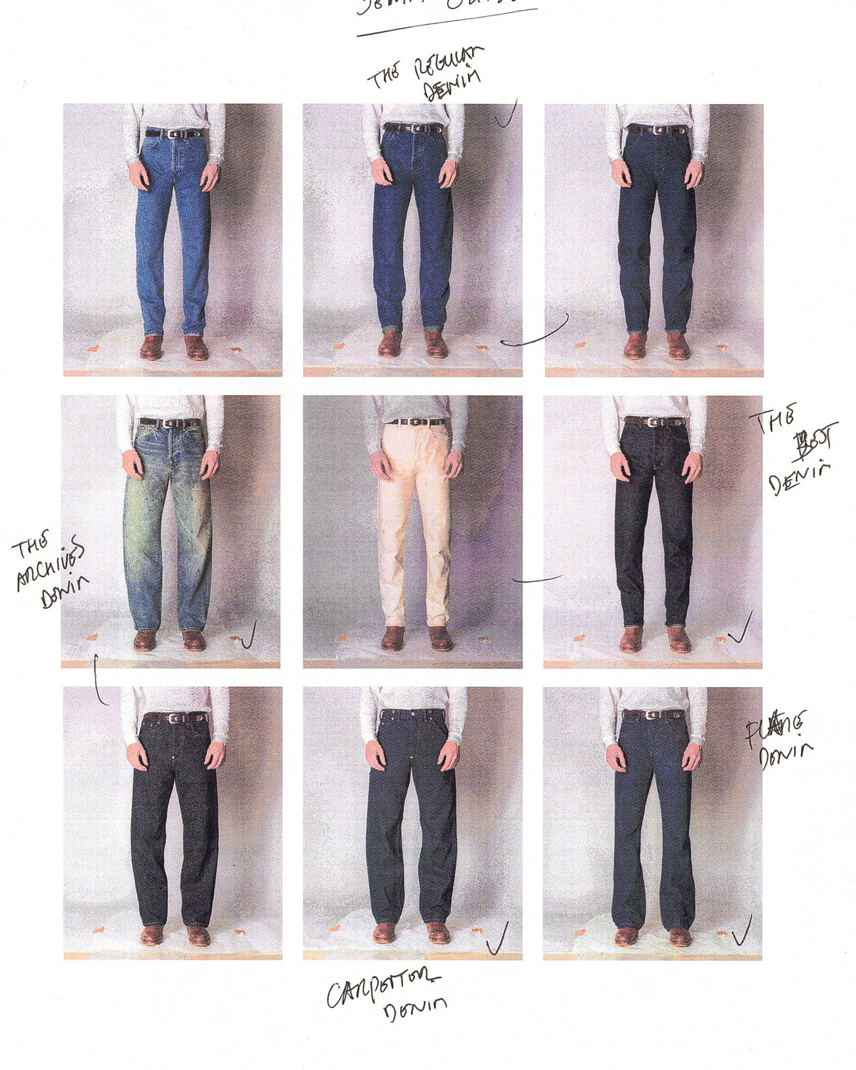 THE BRUT DENIM PROGRAM