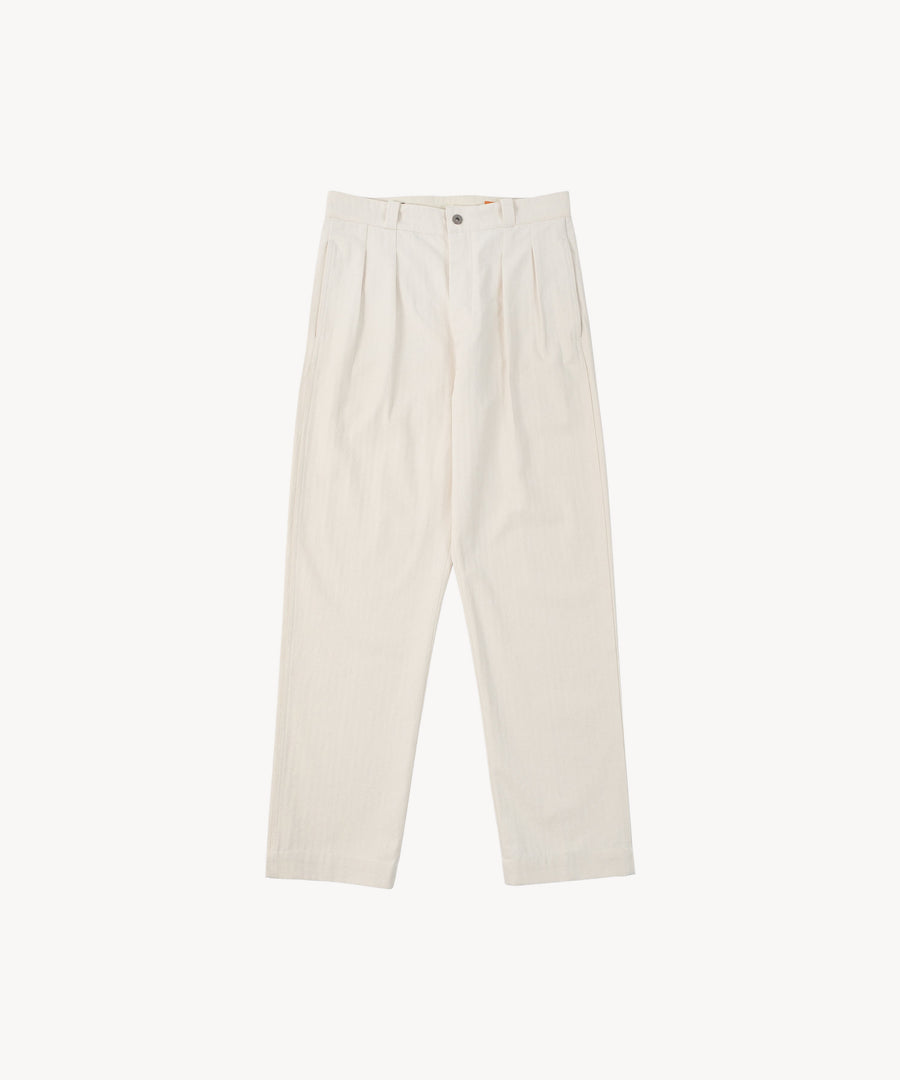 THE DOUBLE PLEAT PANTS