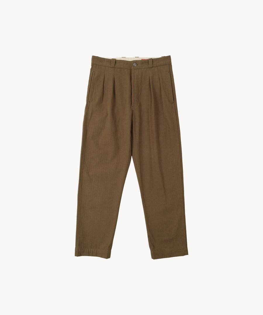 THE DOUBLE PLEAT PANTS