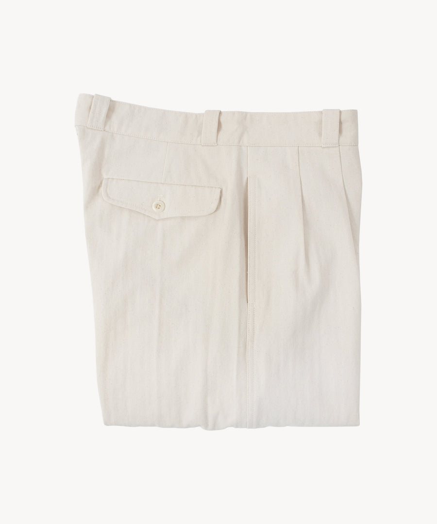 THE DOUBLE PLEAT PANTS