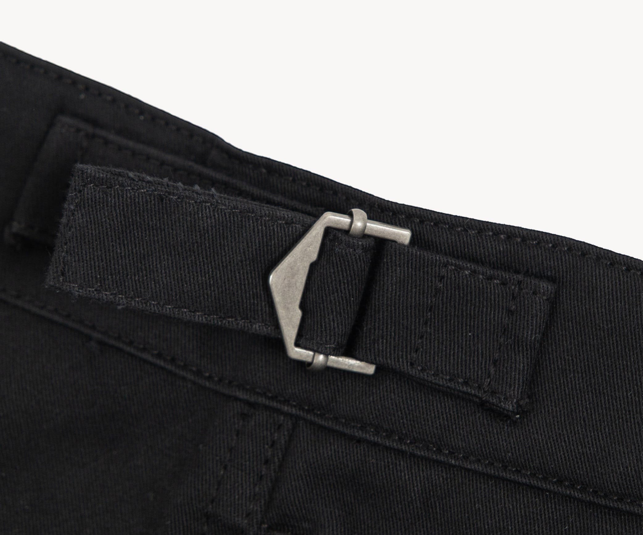 THE DOUBLE PLEAT SHORTS Taille US 26 / FR 36 / NOIR - BRUT Clothing
