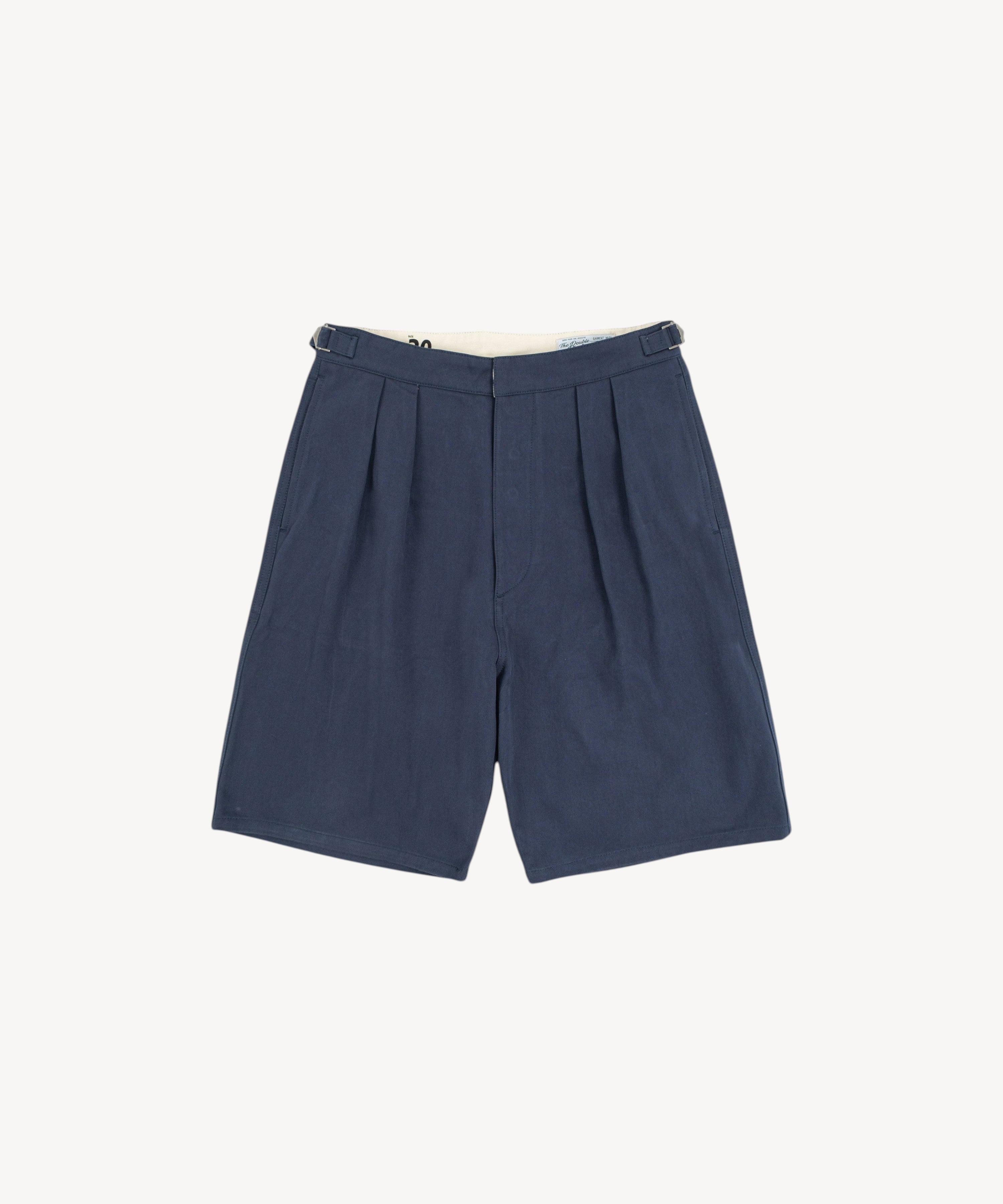 THE DOUBLE PLEAT PANTS - BLUE | BRUT Clothing