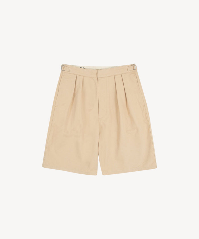 THE DOUBLE PLEAT SHORTS