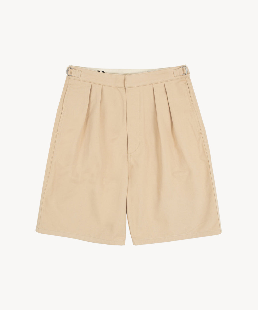 THE DOUBLE PLEAT SHORTS
