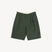 THE DOUBLE PLEAT SHORTS Short US26 / FR36 / DARK GREEN - BRUT Clothing