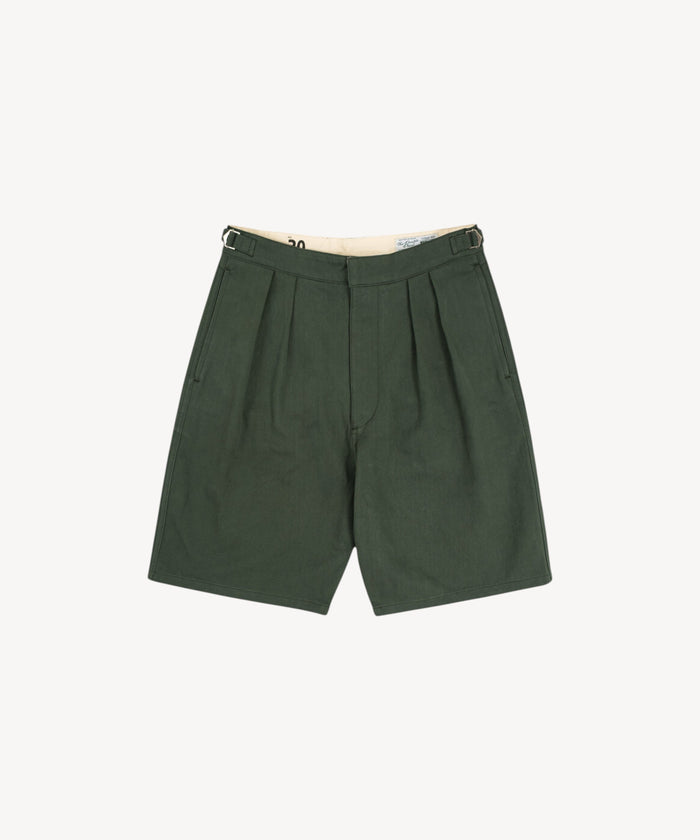 THE DOUBLE PLEAT SHORTS