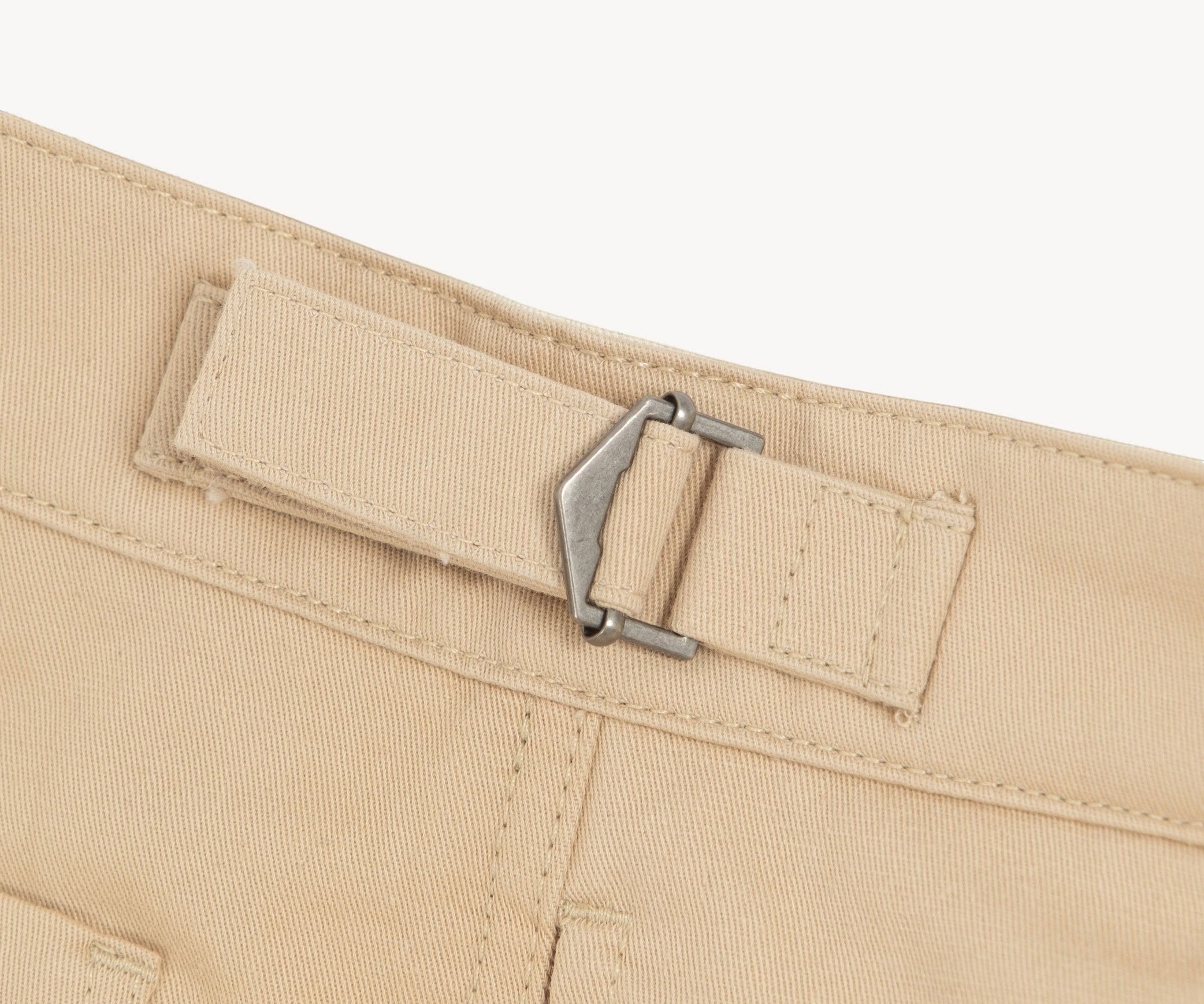 THE DOUBLE PLEAT SHORTS Short US26 / FR36 / BEIGE - BRUT Clothing