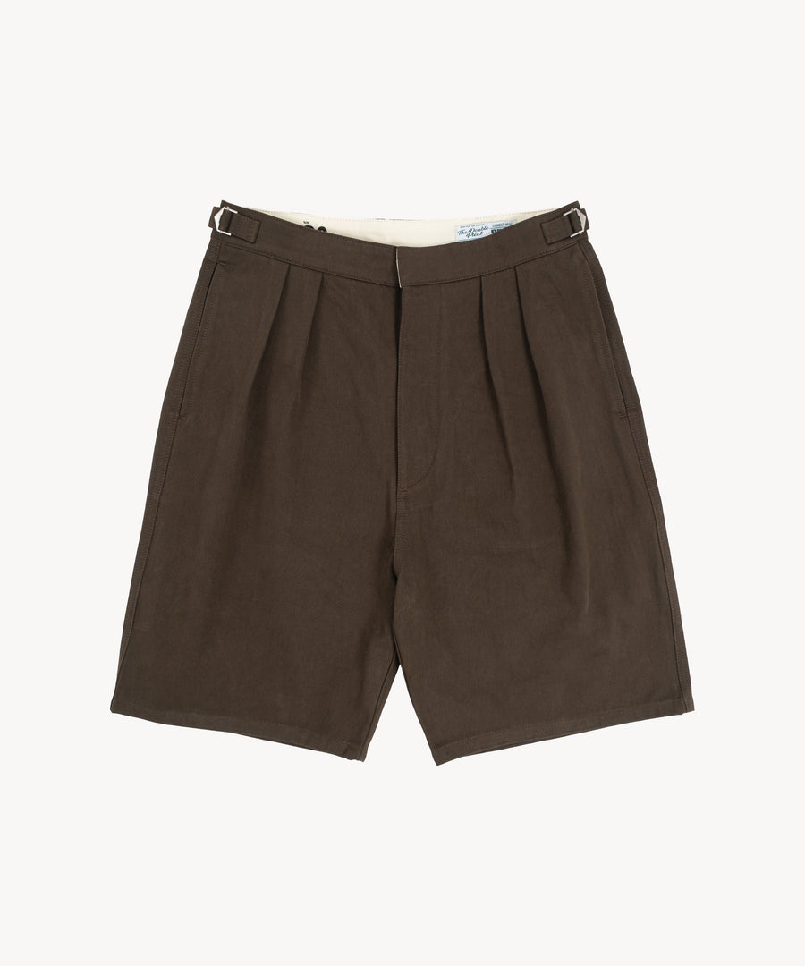 THE DOUBLE PLEAT SHORTS