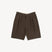 THE DOUBLE PLEAT SHORTS Short US26 / FR36 / BROWN - BRUT Clothing