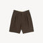 THE DOUBLE PLEAT SHORTS Short US26 / FR36 / BROWN - BRUT Clothing