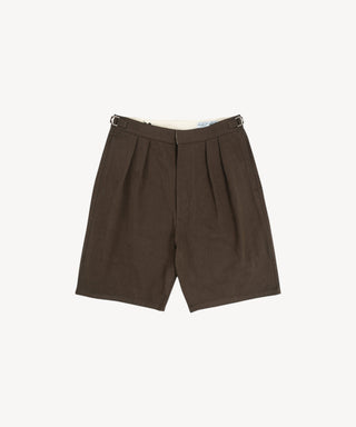 THE DOUBLE PLEAT SHORTS