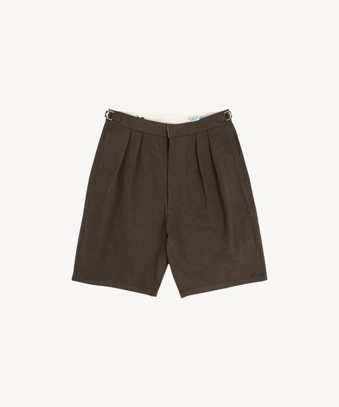 THE DOUBLE PLEAT SHORTS