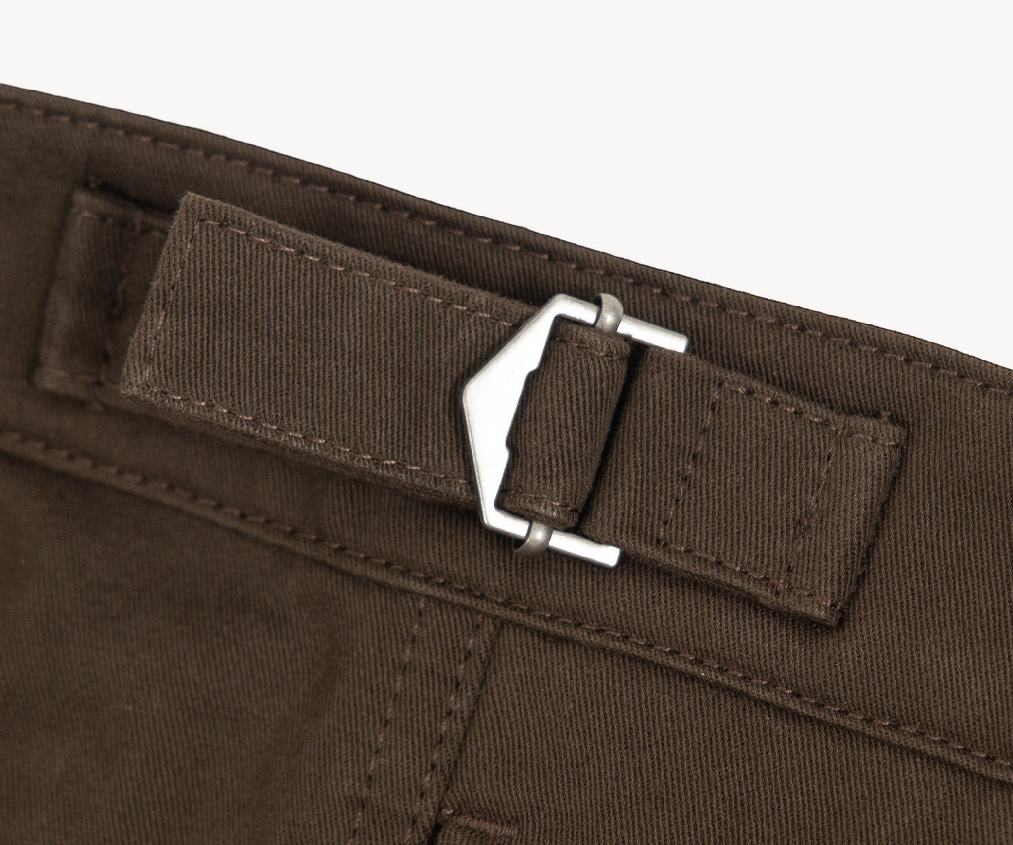 THE DOUBLE PLEAT SHORTS Short US26 / FR36 / BROWN - BRUT Clothing